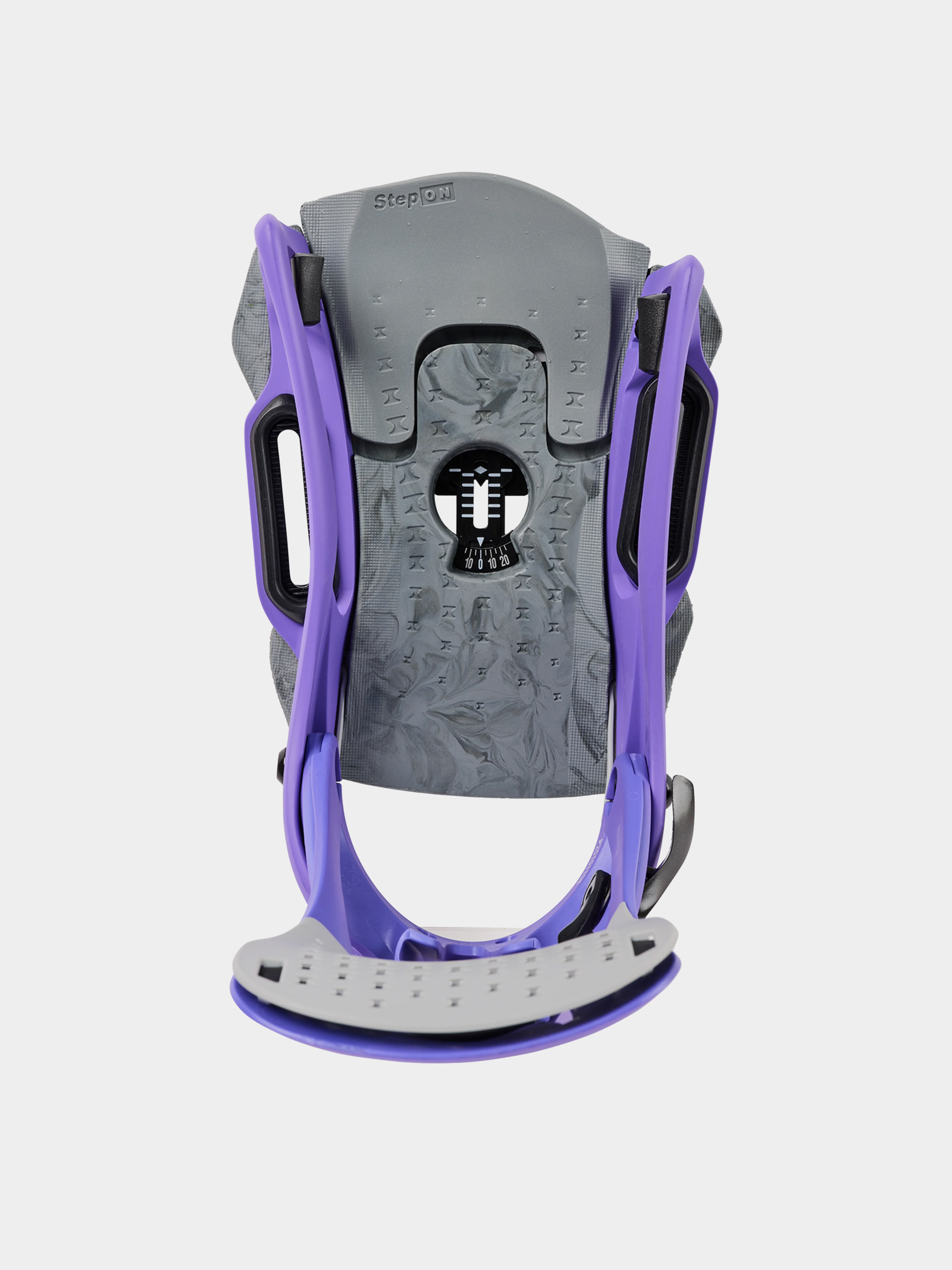 Herren Burton Snowboard Bindung Step On Genesis Est (purple voltage)