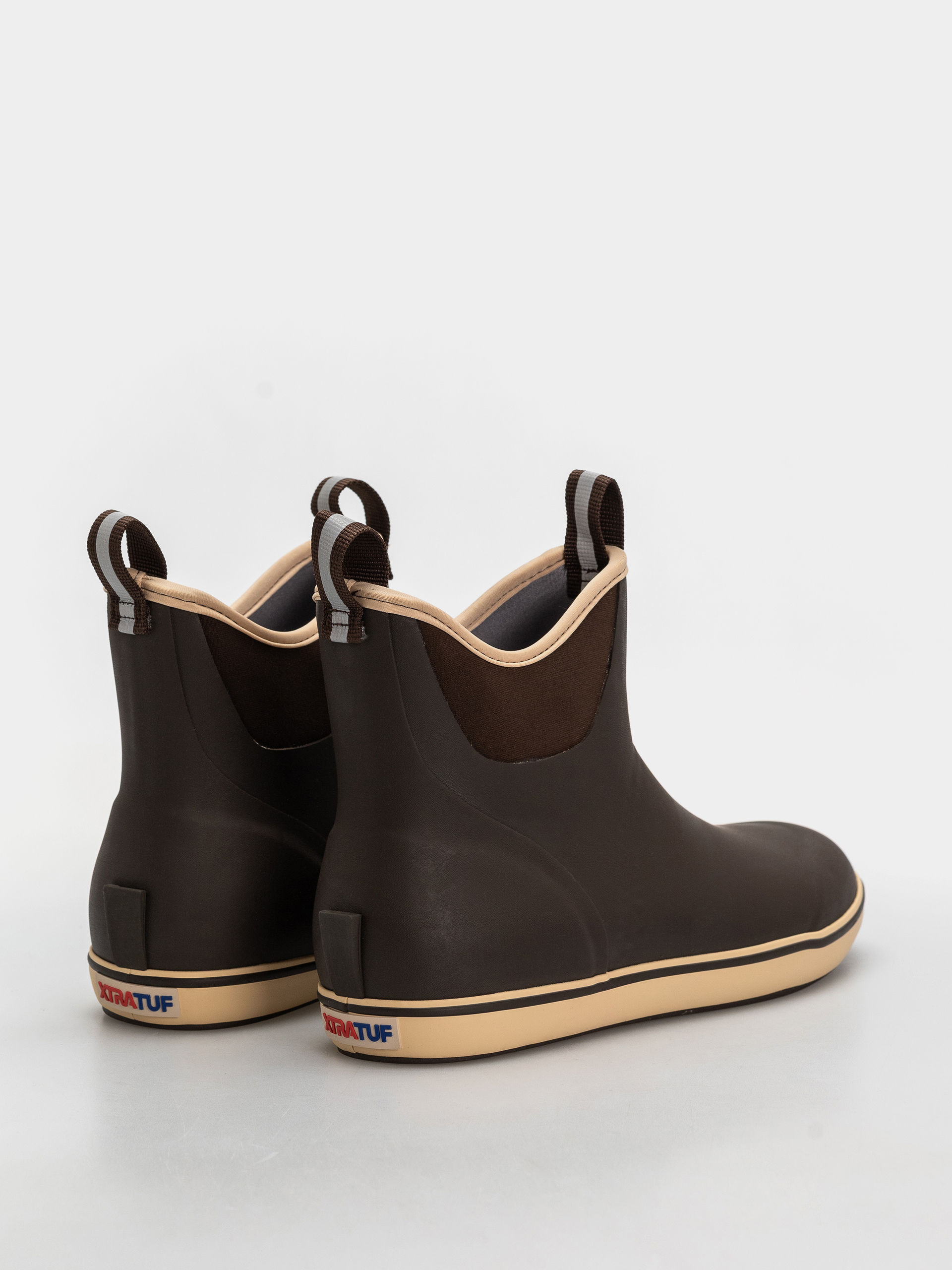 Xtratuf Ankle Deck Boot Shoes (chocolate tan)