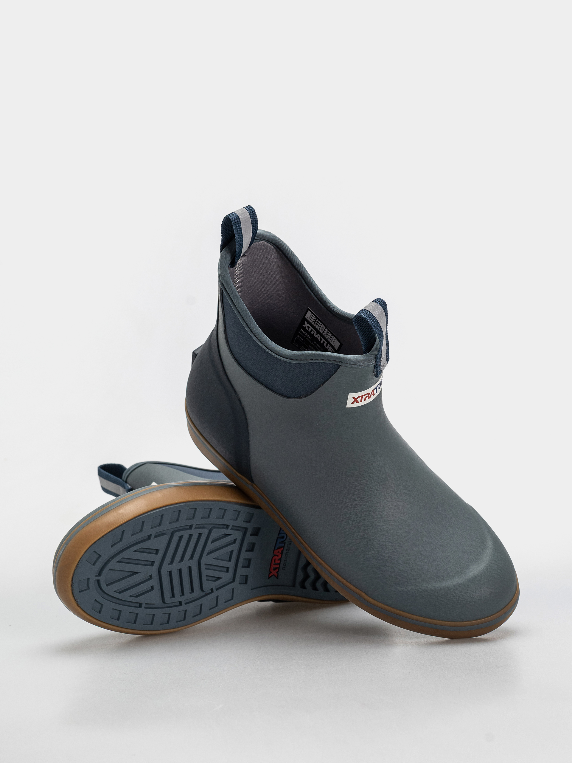 Xtratuf Ankle Deck Boot Shoes (stormy blue)