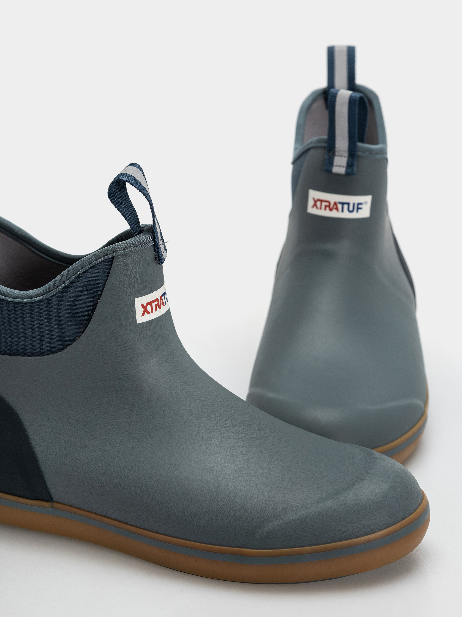 Xtratuf Ankle Deck Boot Shoes (stormy blue)