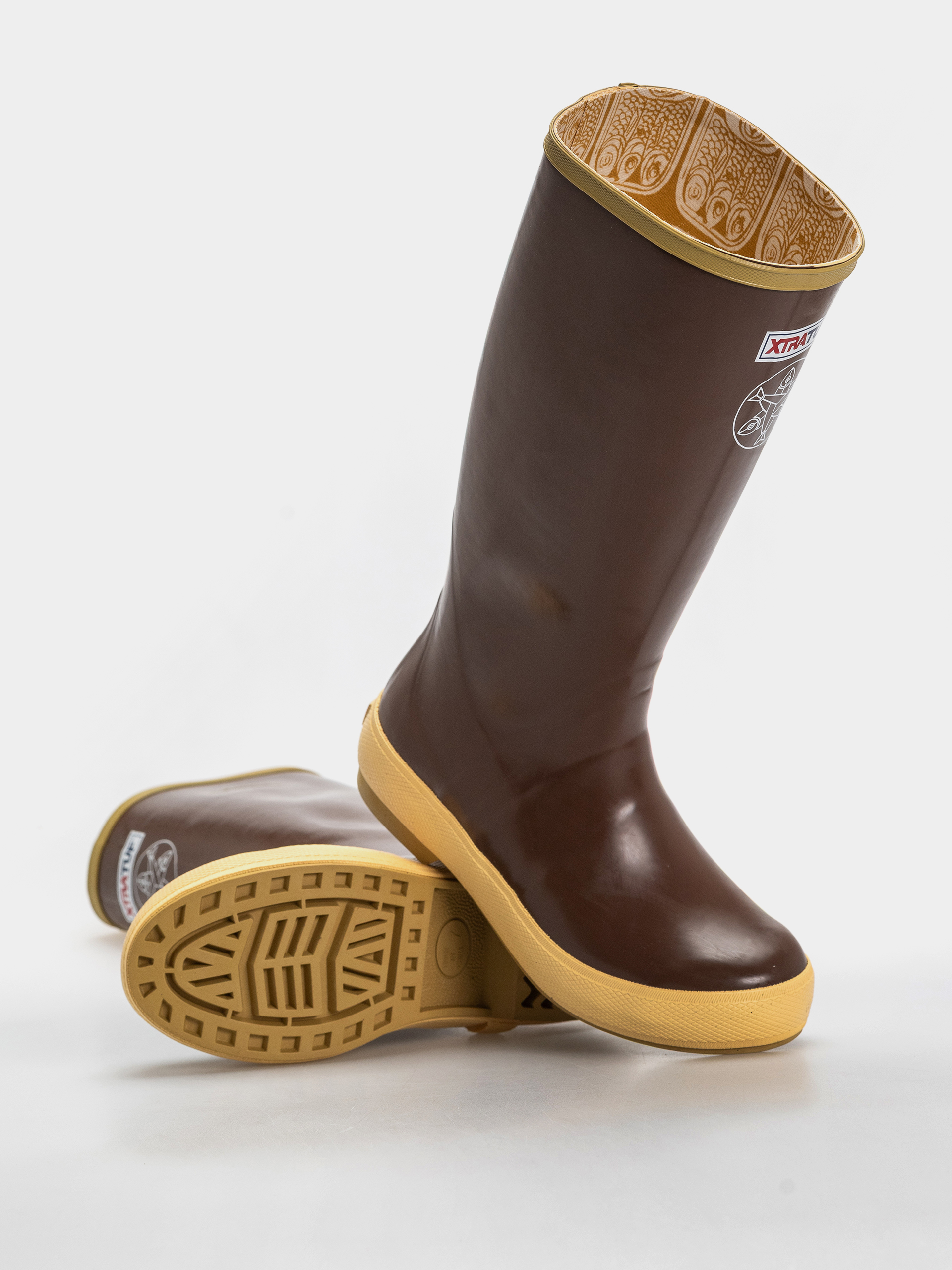 Xtratuf Salmon Sisters 15 Legacy Boot Wmn Schuhe (brown tin fish)