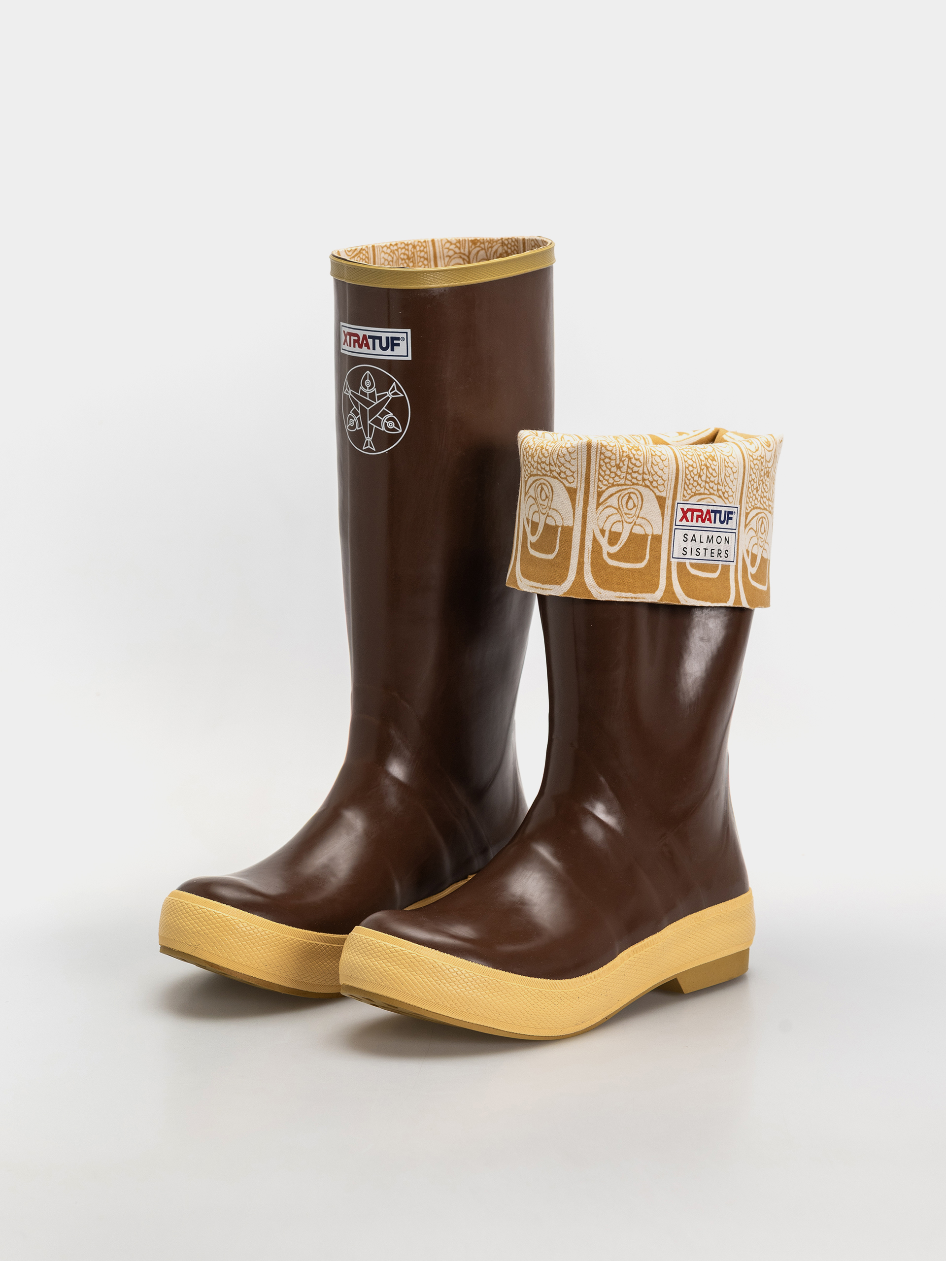 Xtratuf Salmon Sisters 15 Legacy Boot Wmn Schuhe (brown tin fish)