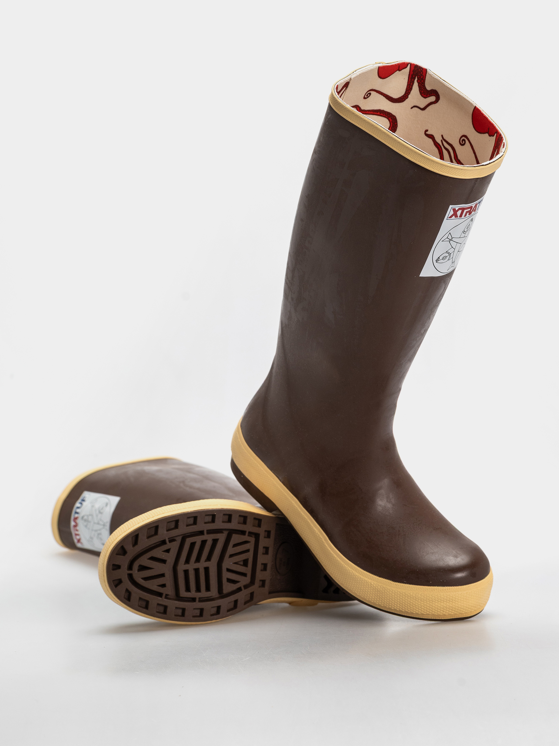 Xtratuf Schuhe Salmon Sisters 15 Legacy Boot Wmn (chocolate octopus)