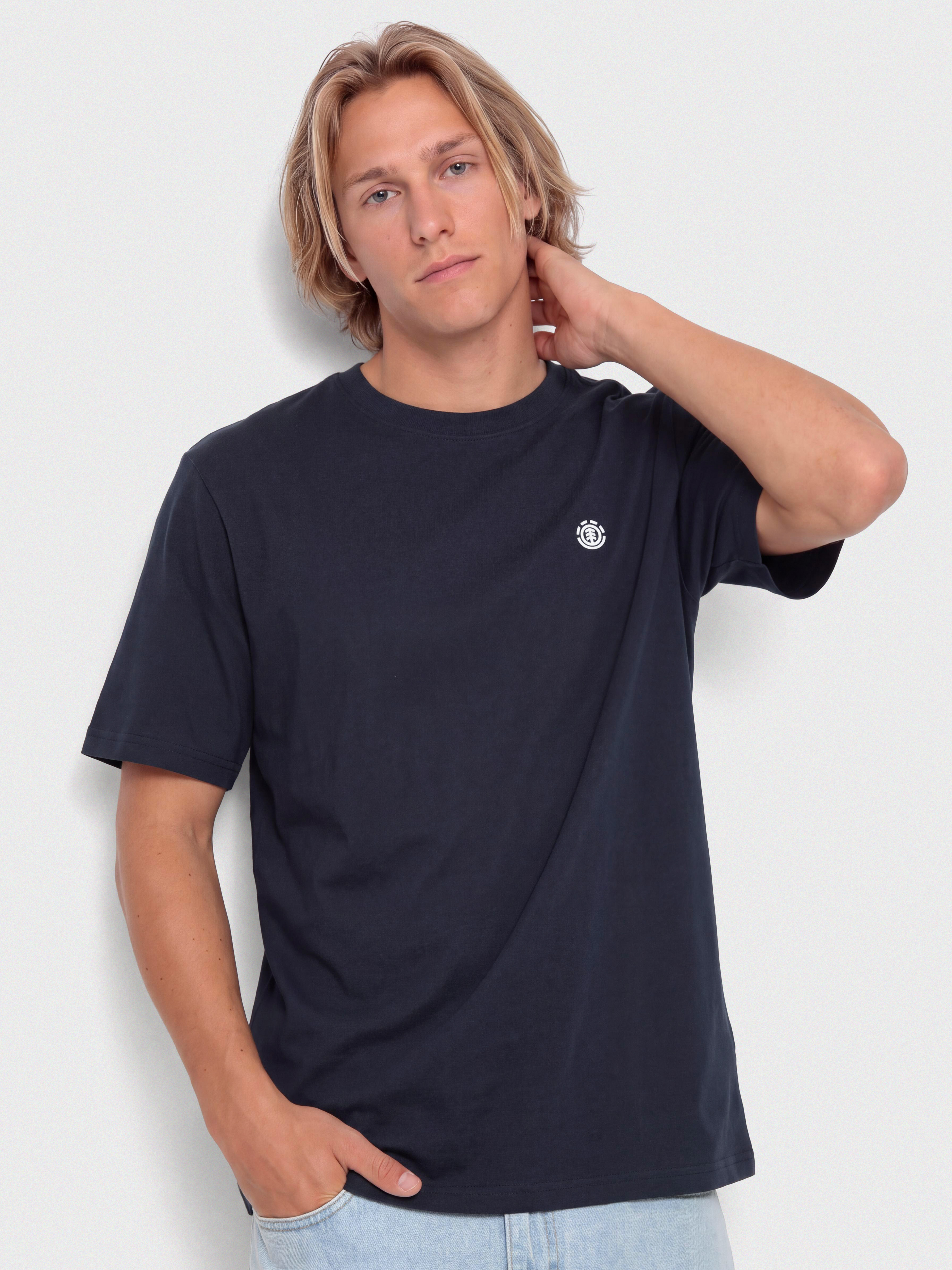 Element Icon Embroidery T-shirt (eclipse navy)