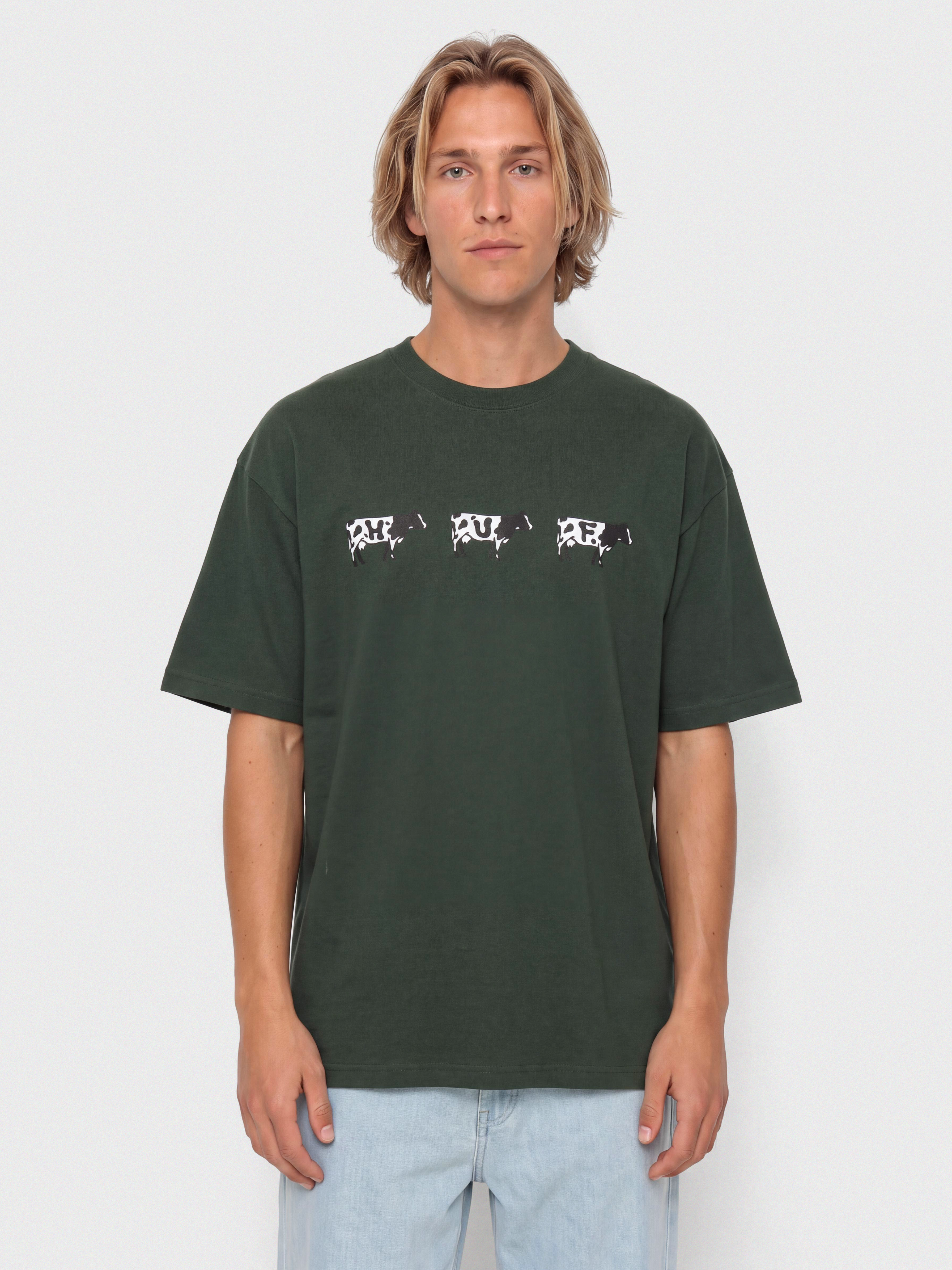 HUF Moo T-shirt (forest green)