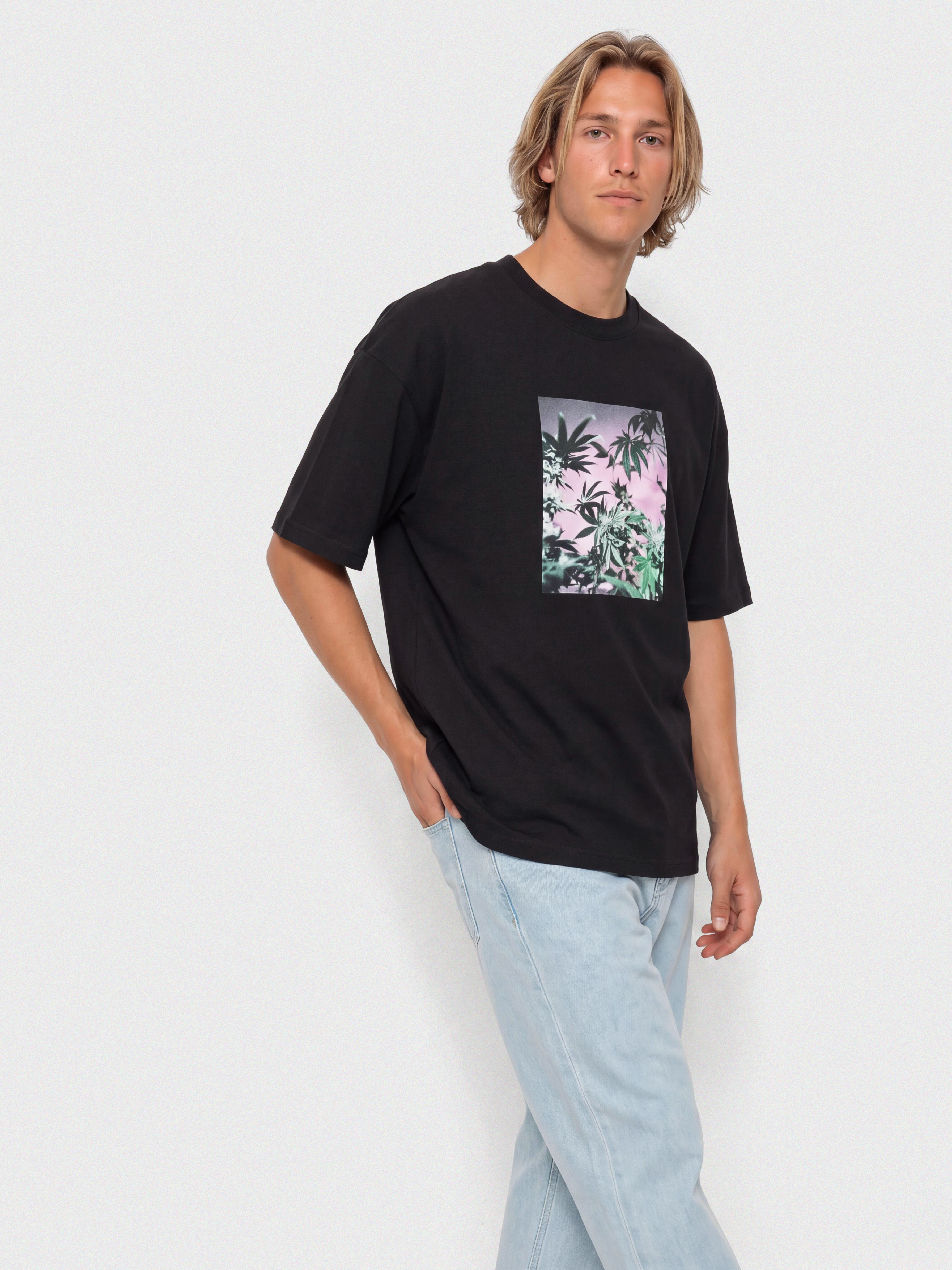 Poetic Collective Coloured Cannabis Series 2 T-Shirt (black)