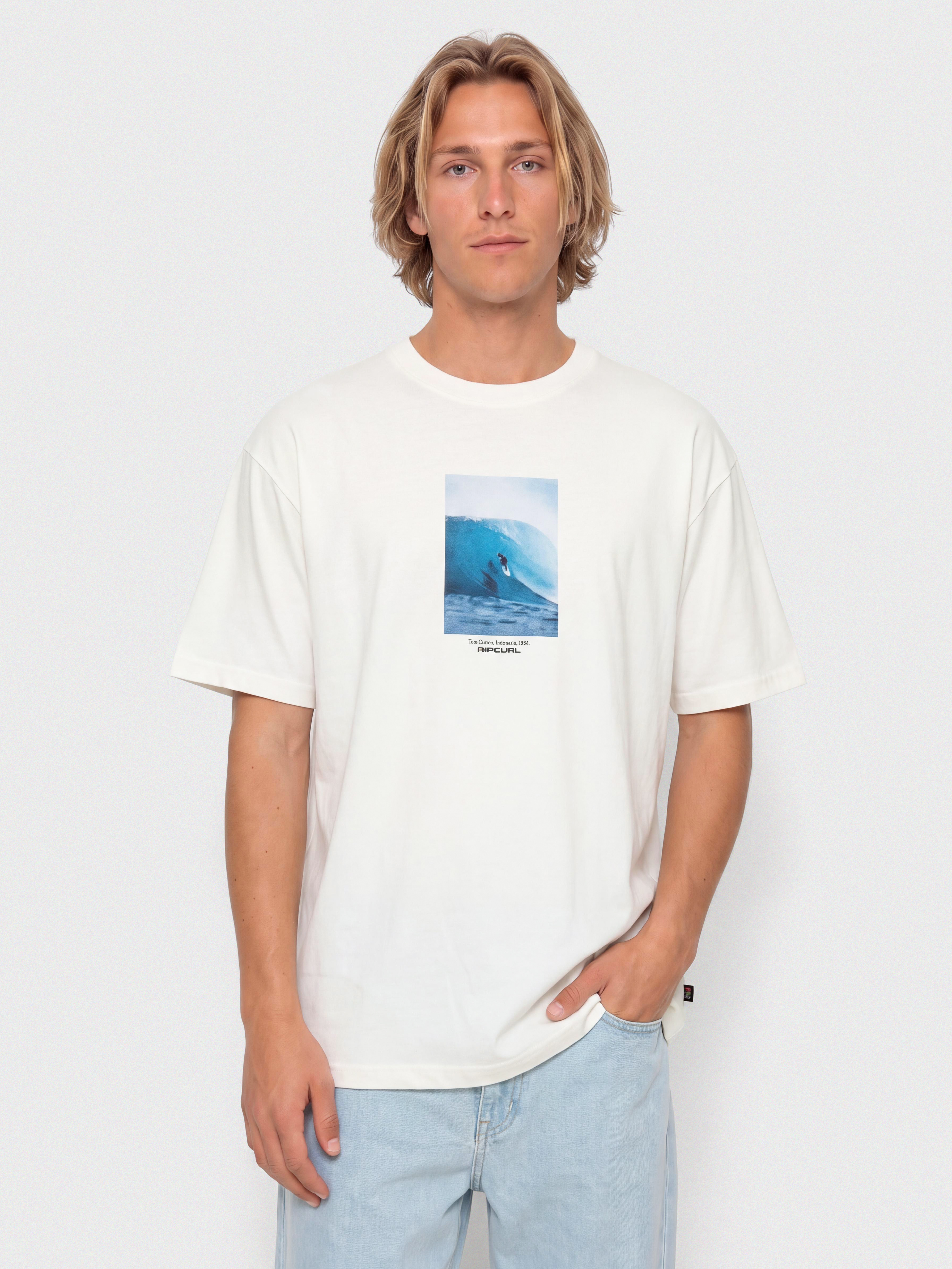 Rip Curl S Series Grambeau T-Shirt (bone)