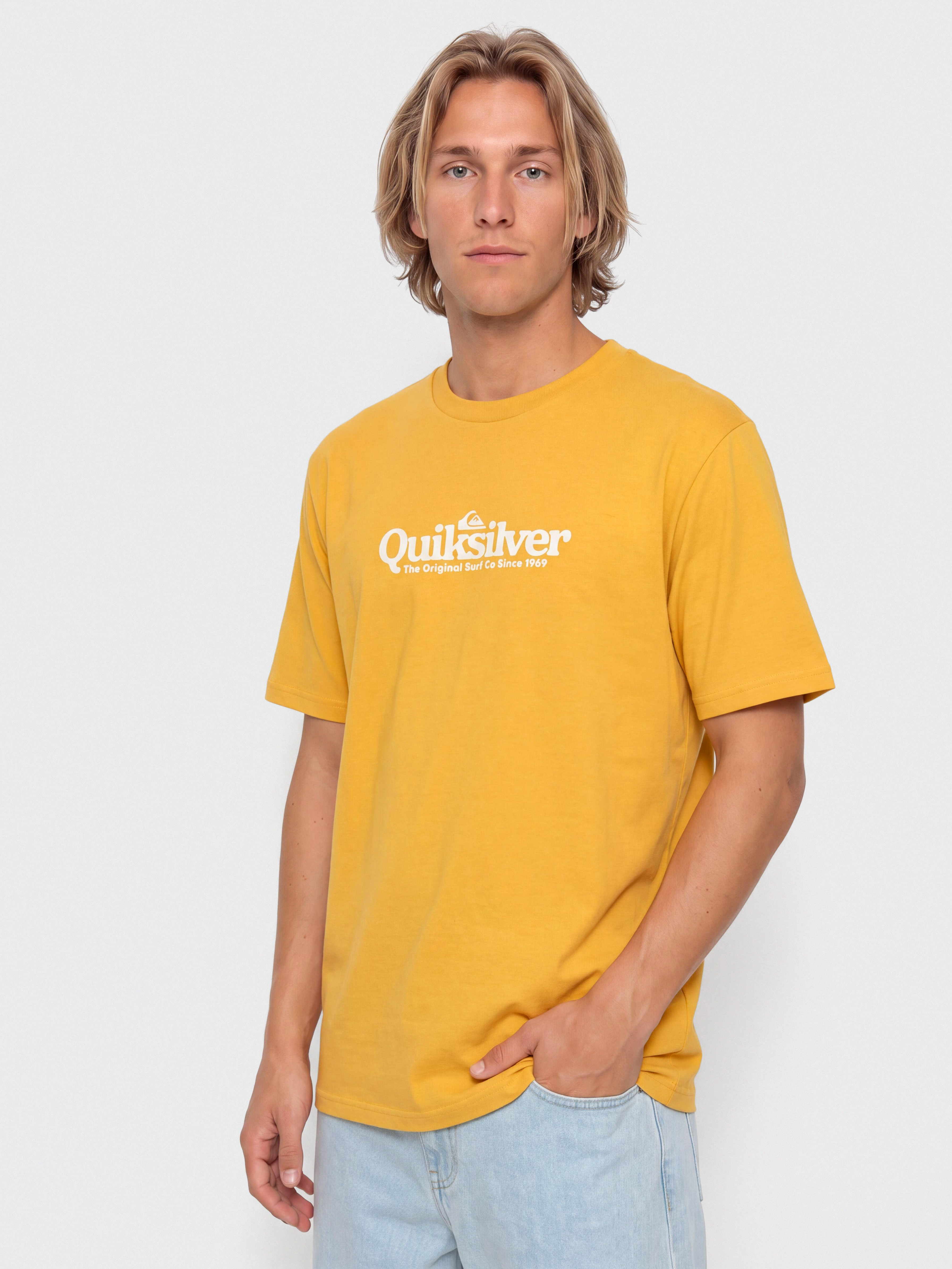 Quiksilver T-Shirt Fineline (mineral yellow)
