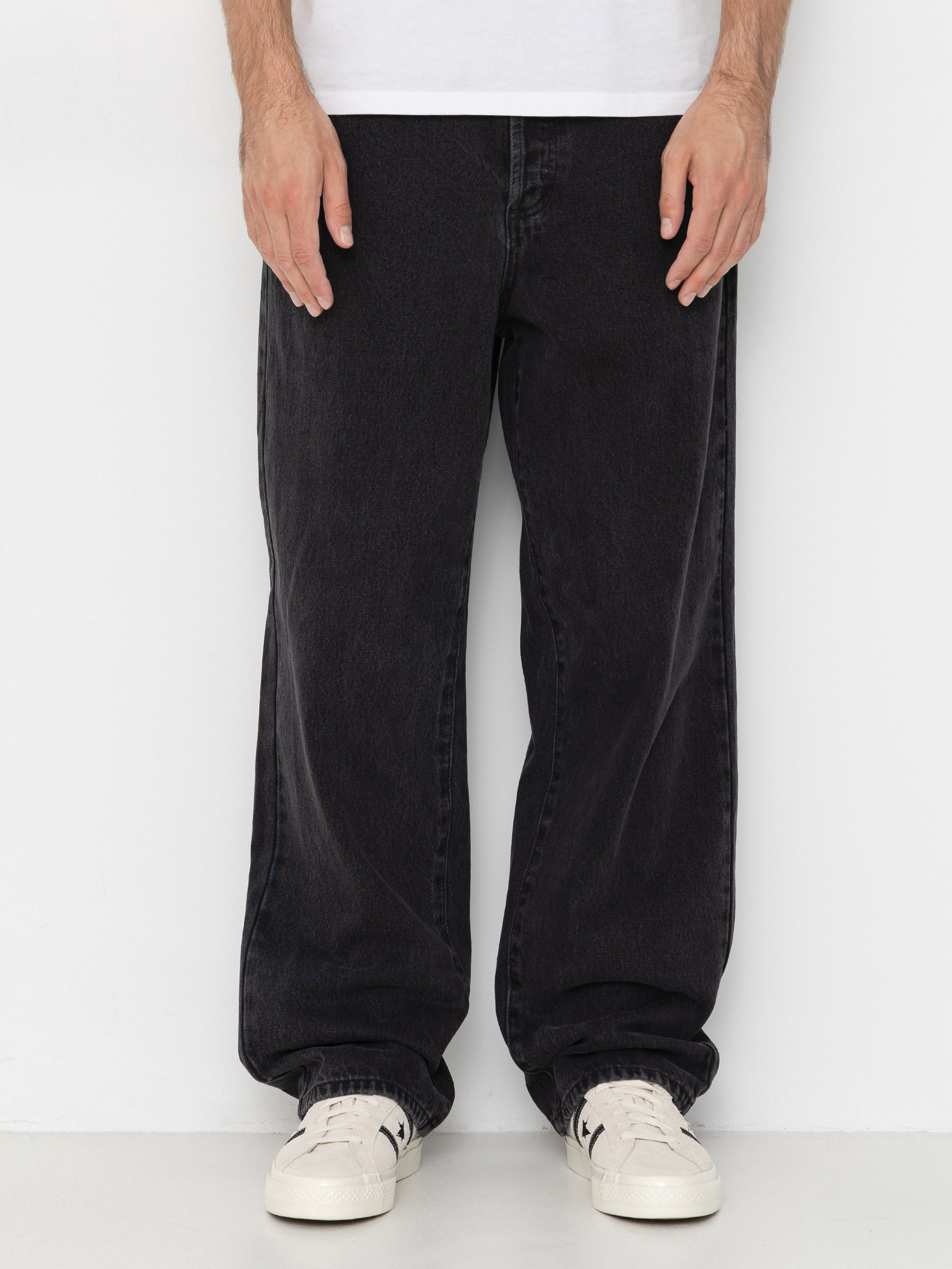 OBEY Classic Baggy Denim Hose (faded black)