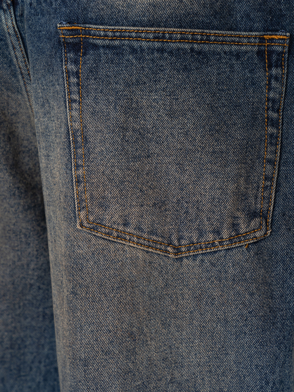 OBEY Classic Baggy Denim Hose (oil stained indigo)