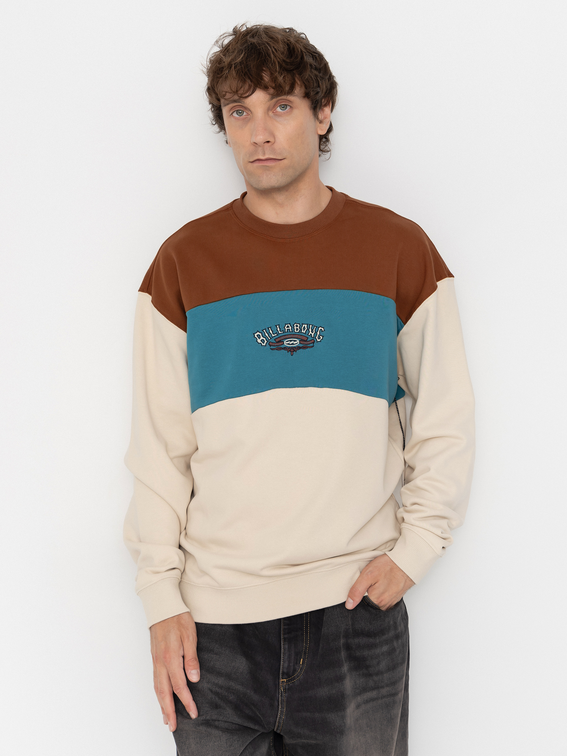 Billabong New Kids Cr Sweatshirt (oatmeal)