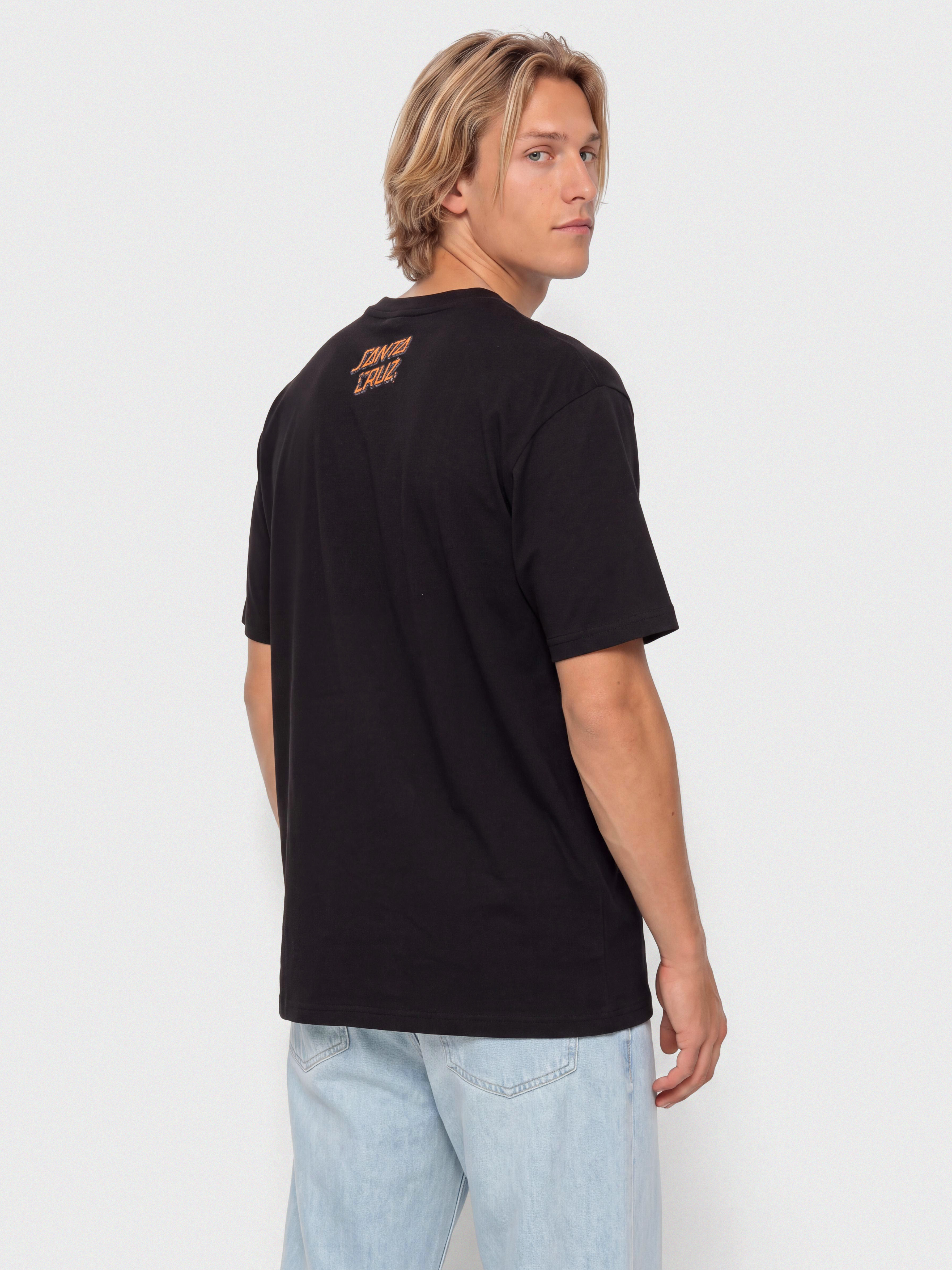 Santa Cruz T-Shirt Roskopp Screaming Five Frnt (black)
