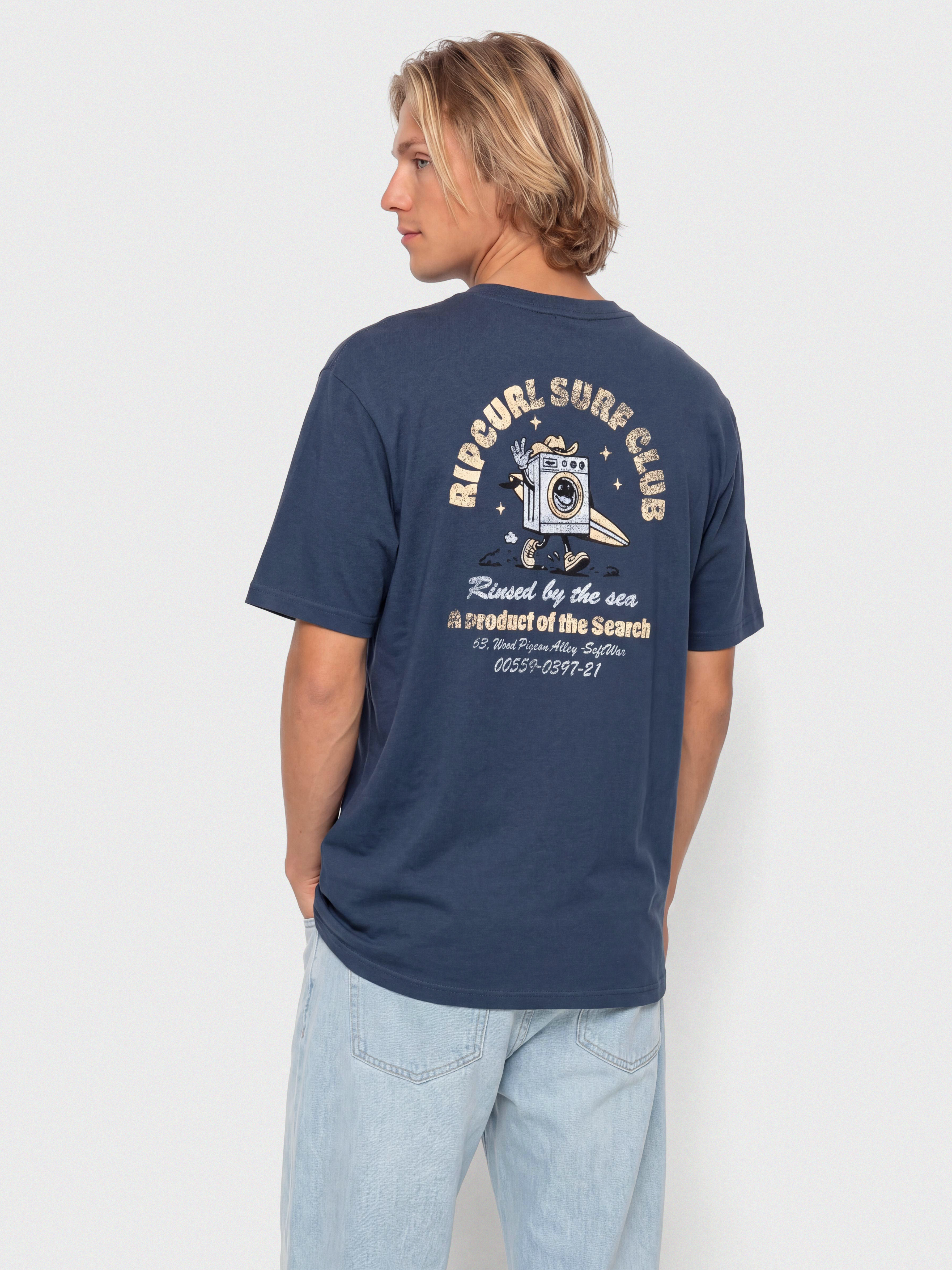 Rip Curl Shaper Address Update T-Shirt (light navy)