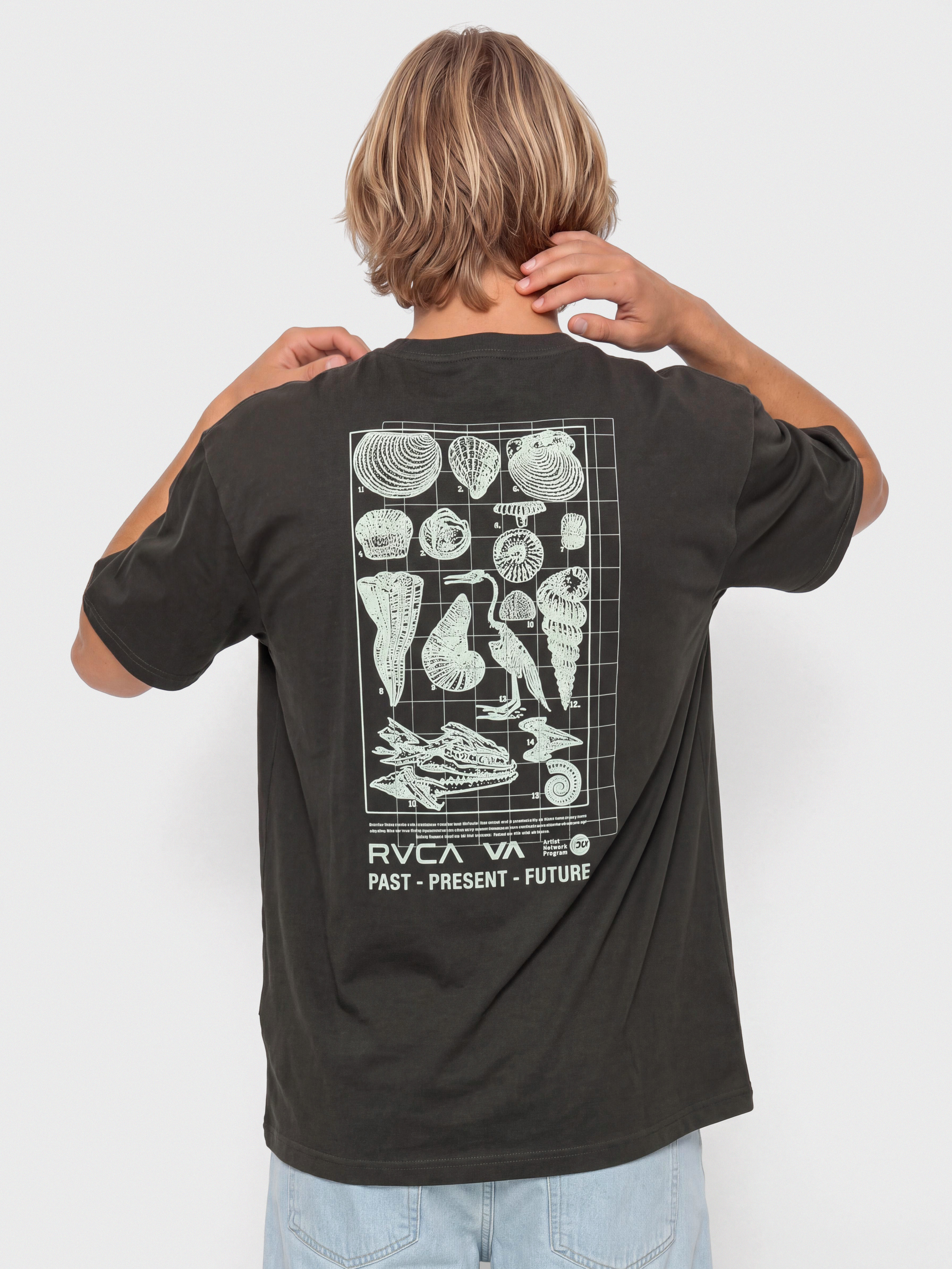 RVCA Crustaceous T-shirt (pirate black)