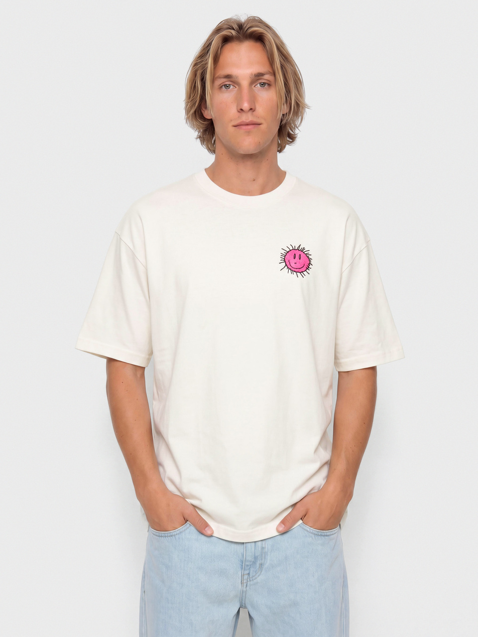 Vans Checkerboard Behaviour T-Shirt (egret)
