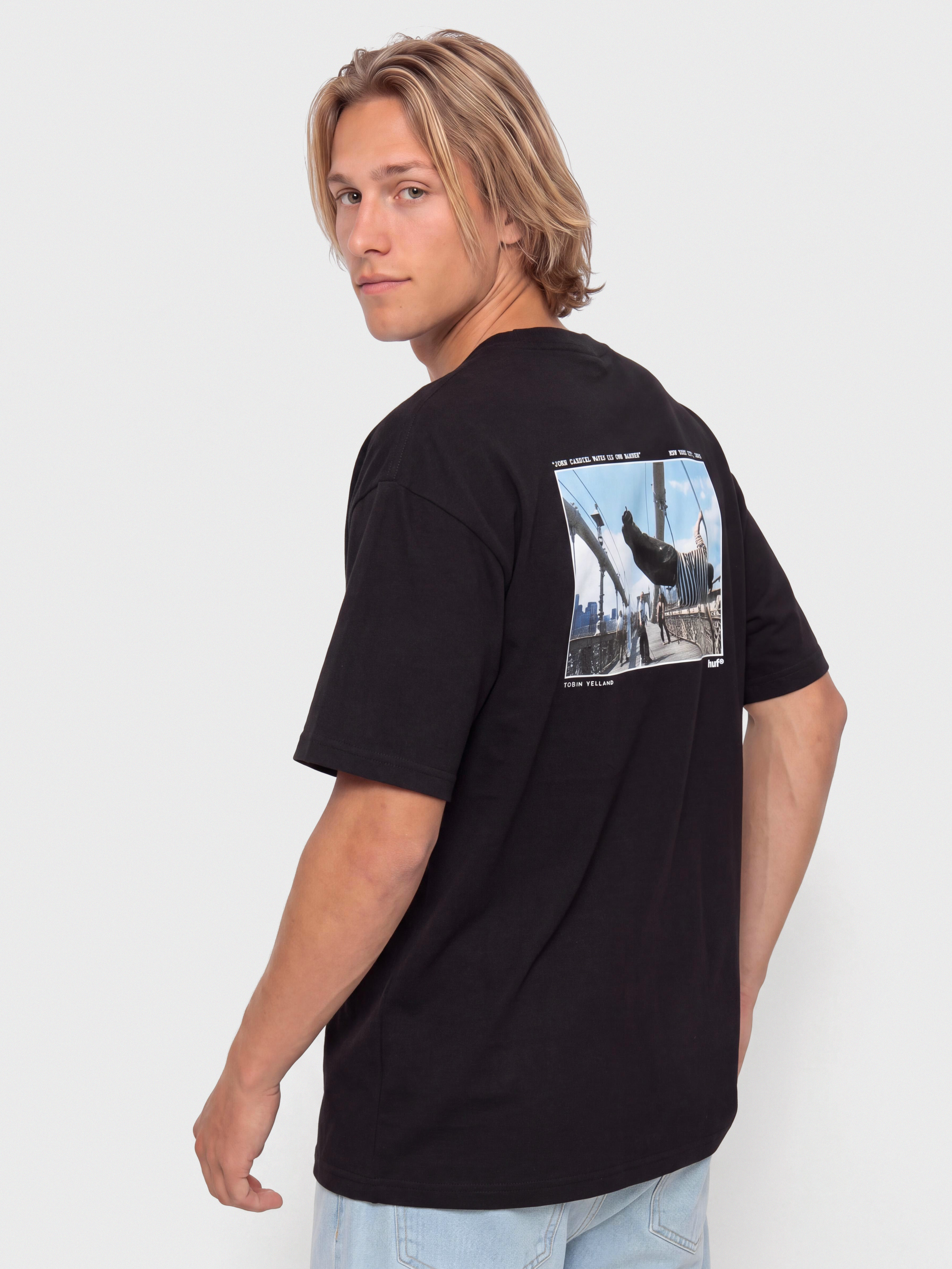 HUF Taking The Leap T-shirt (black)