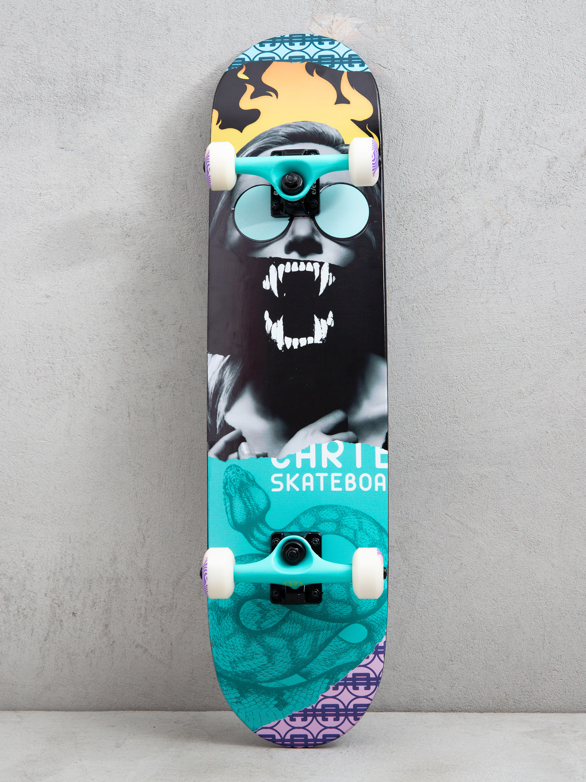Cartel Skateboards Venom Skateboard (black)