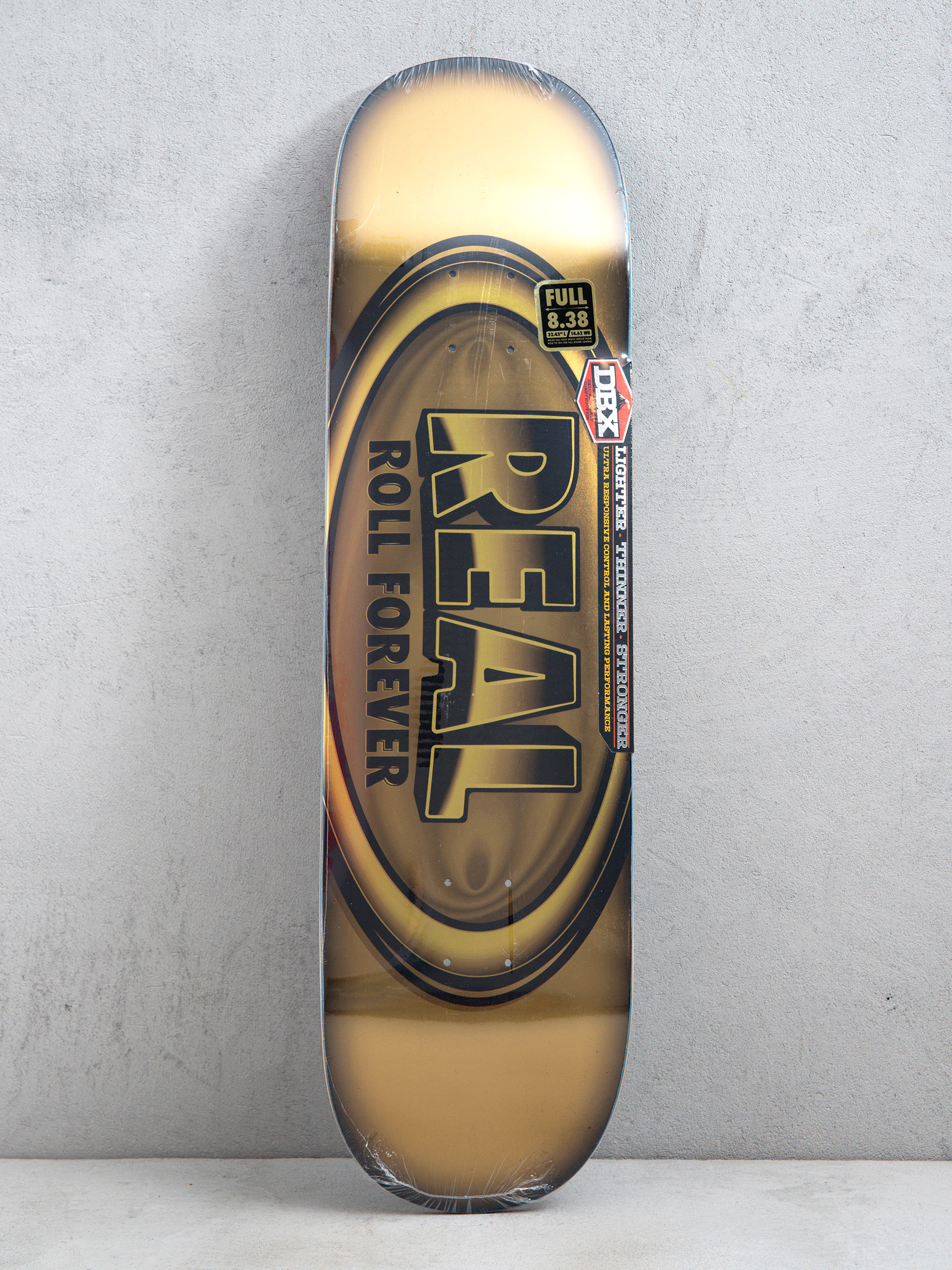Real Dbx Team Oval Deck (yellow)