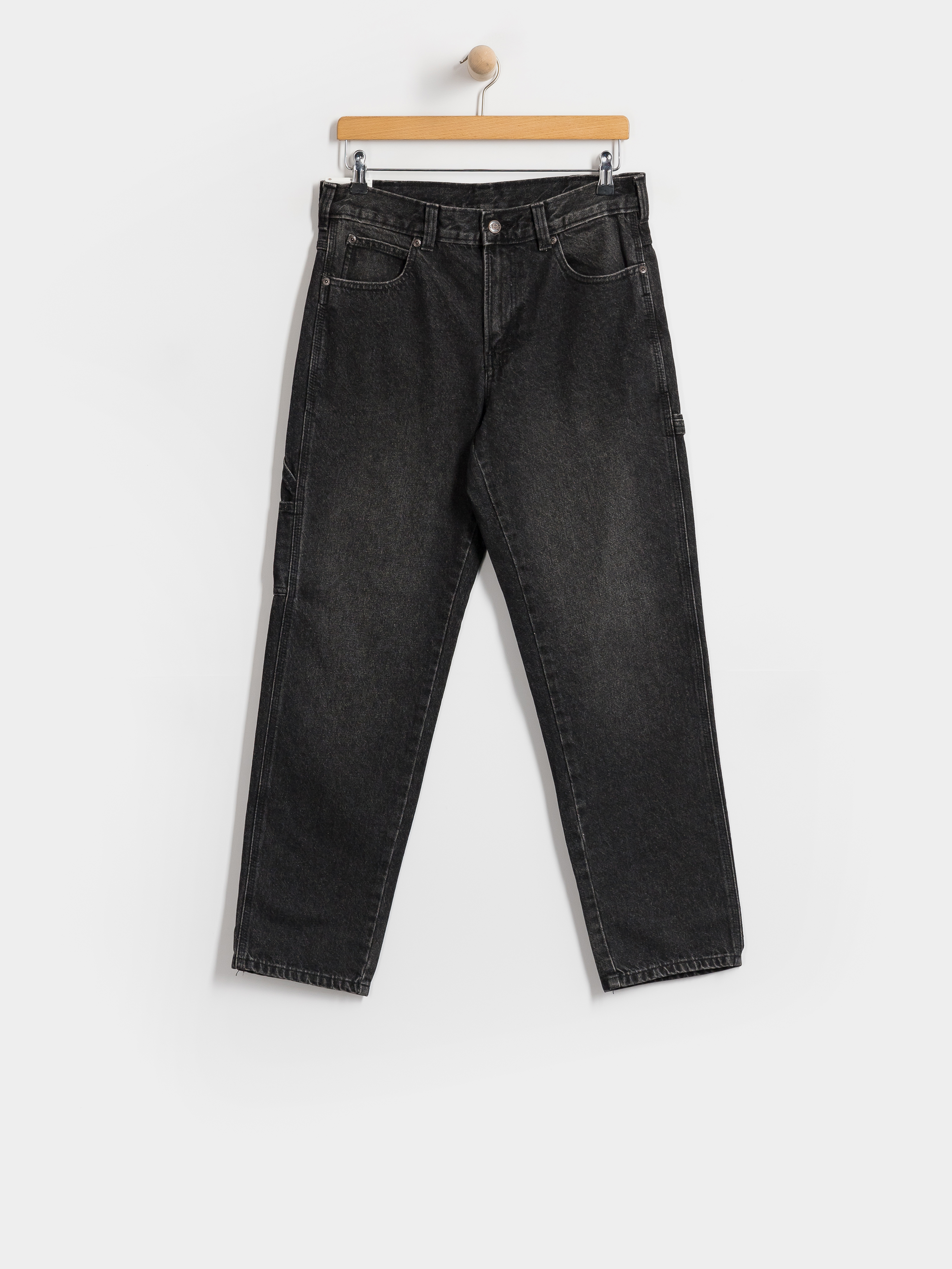 Dickies Pants 993 Regular Tapered Carpenter Jeans (black wash faded)