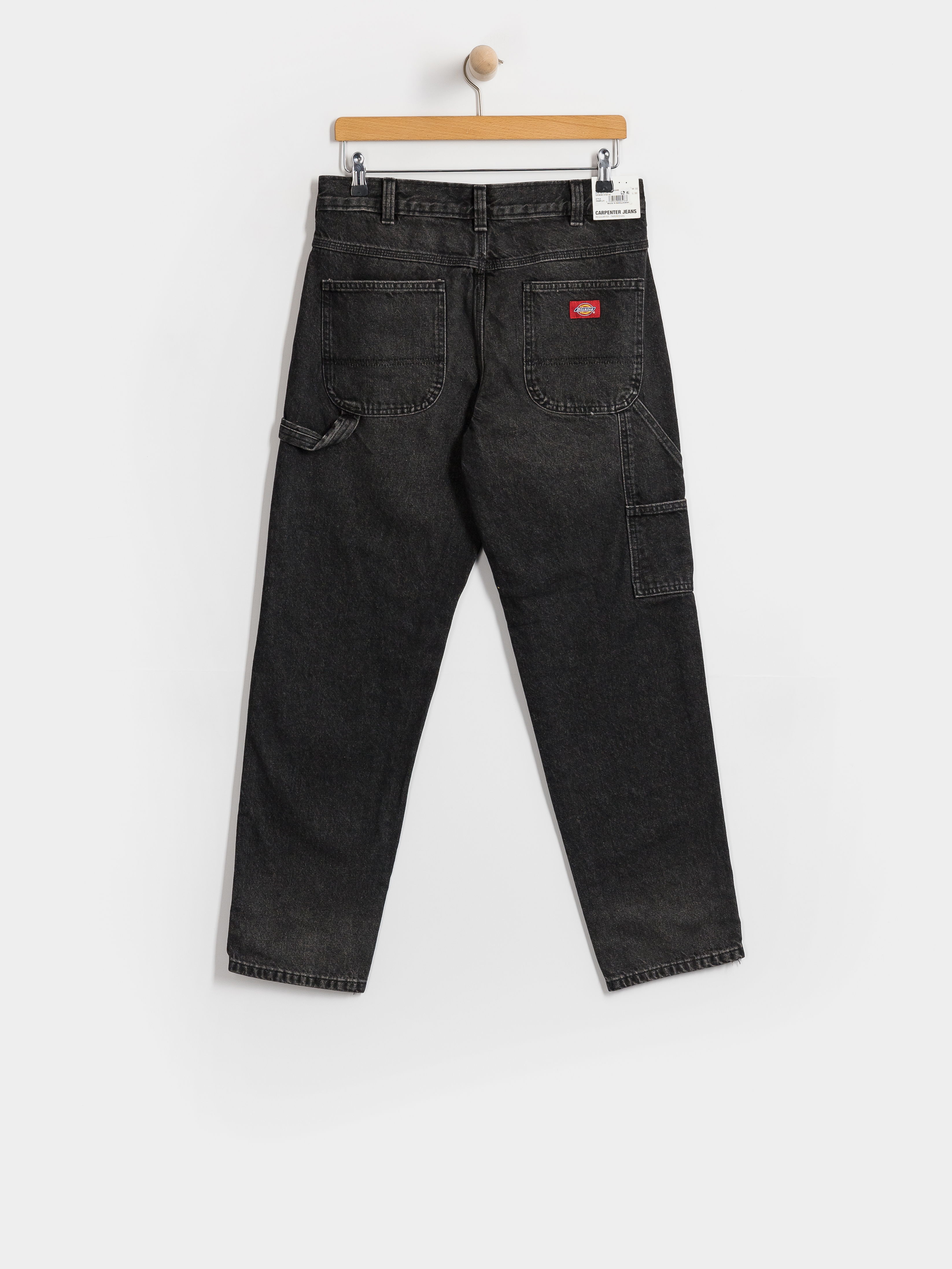 Dickies Pants 993 Regular Tapered Carpenter Jeans (black wash faded)