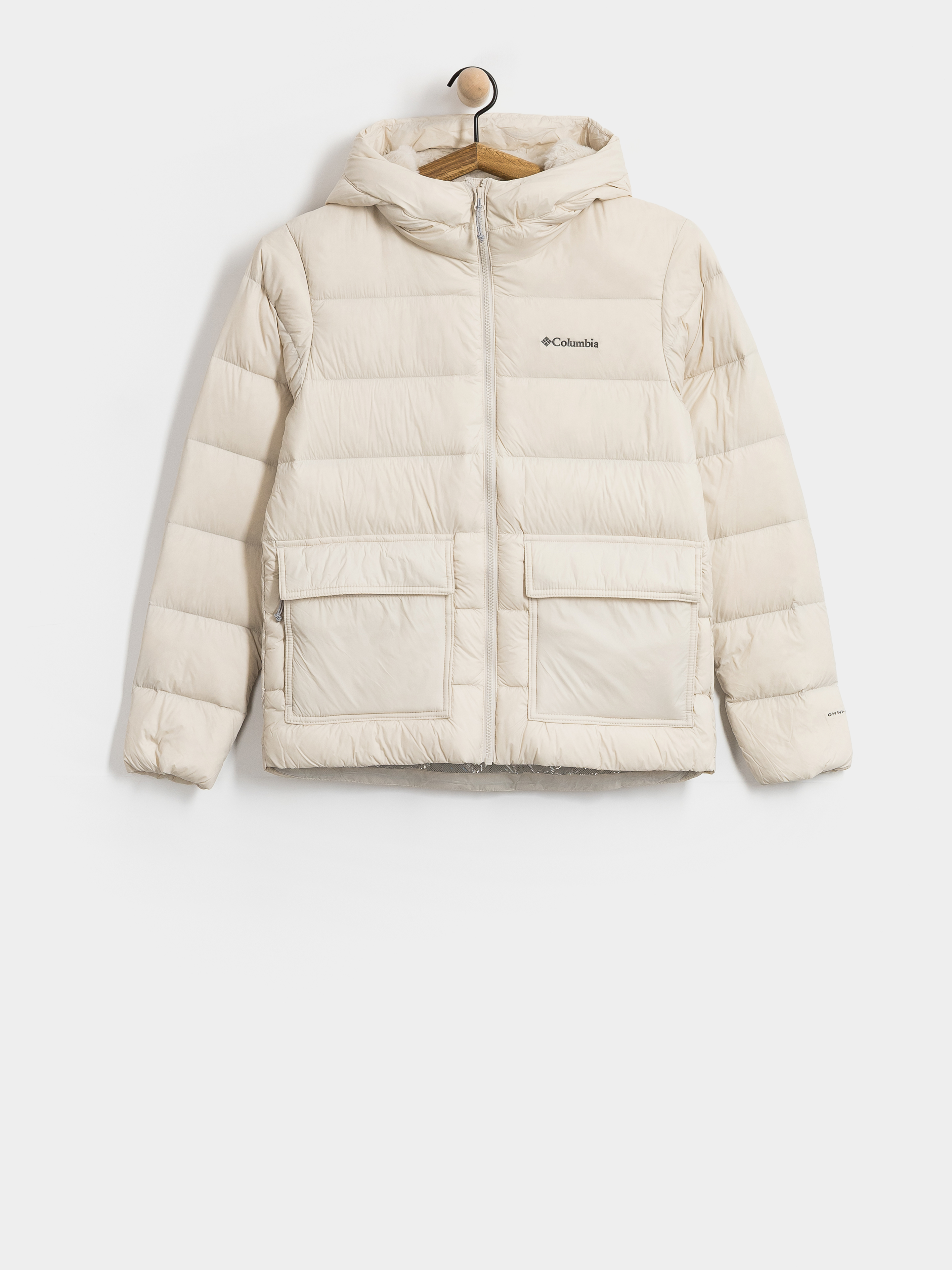 Columbia Jacke Harmony Falls Hooded Down Wmn (dark stone)