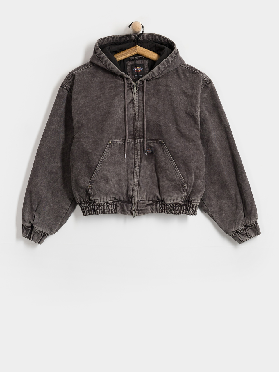 Dickies Jacke Peoria Canvas Hooded Wmn (charcoal)