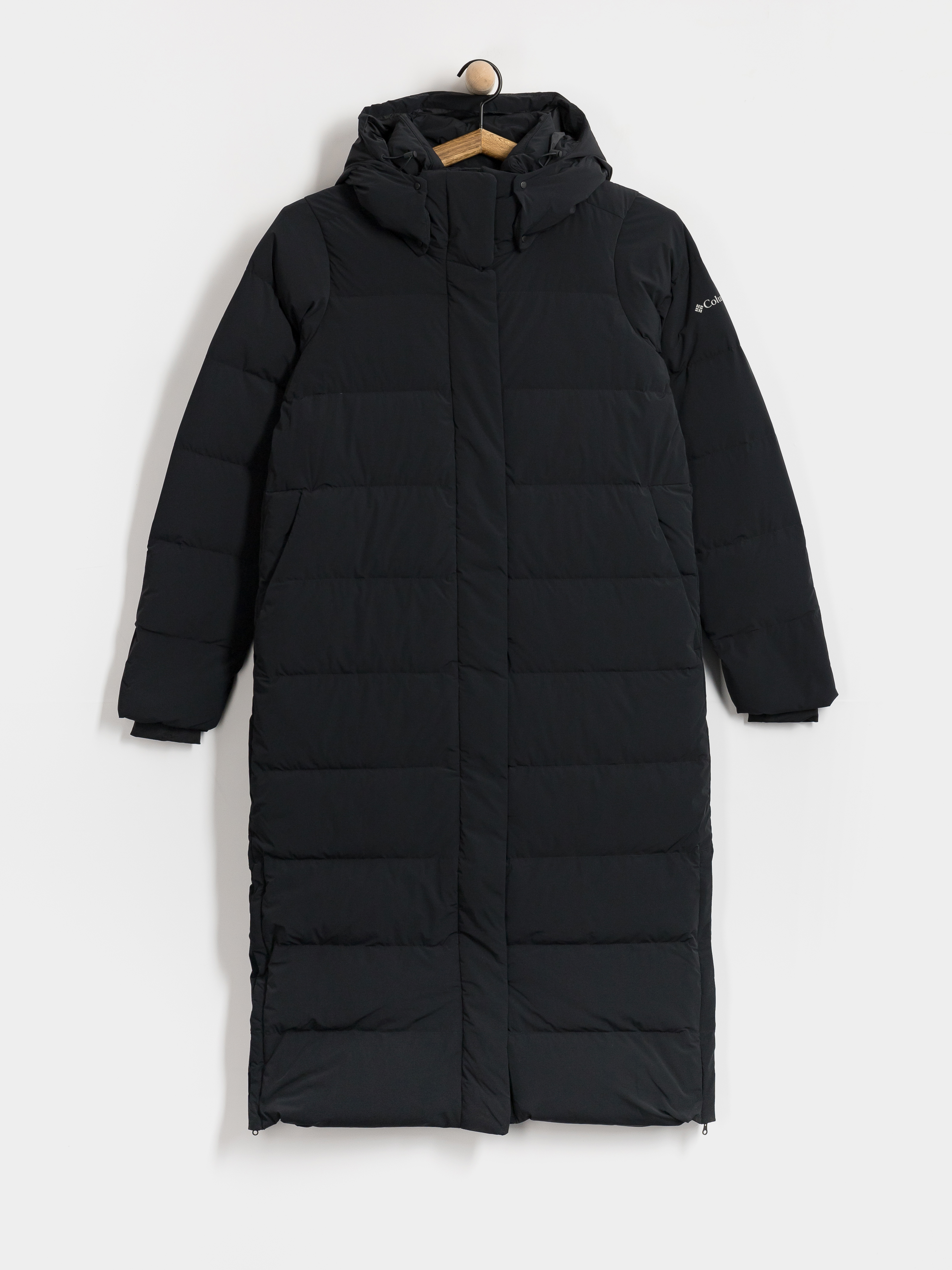 Columbia Jacke Amaze Puff Long Hooded Wmn (black)