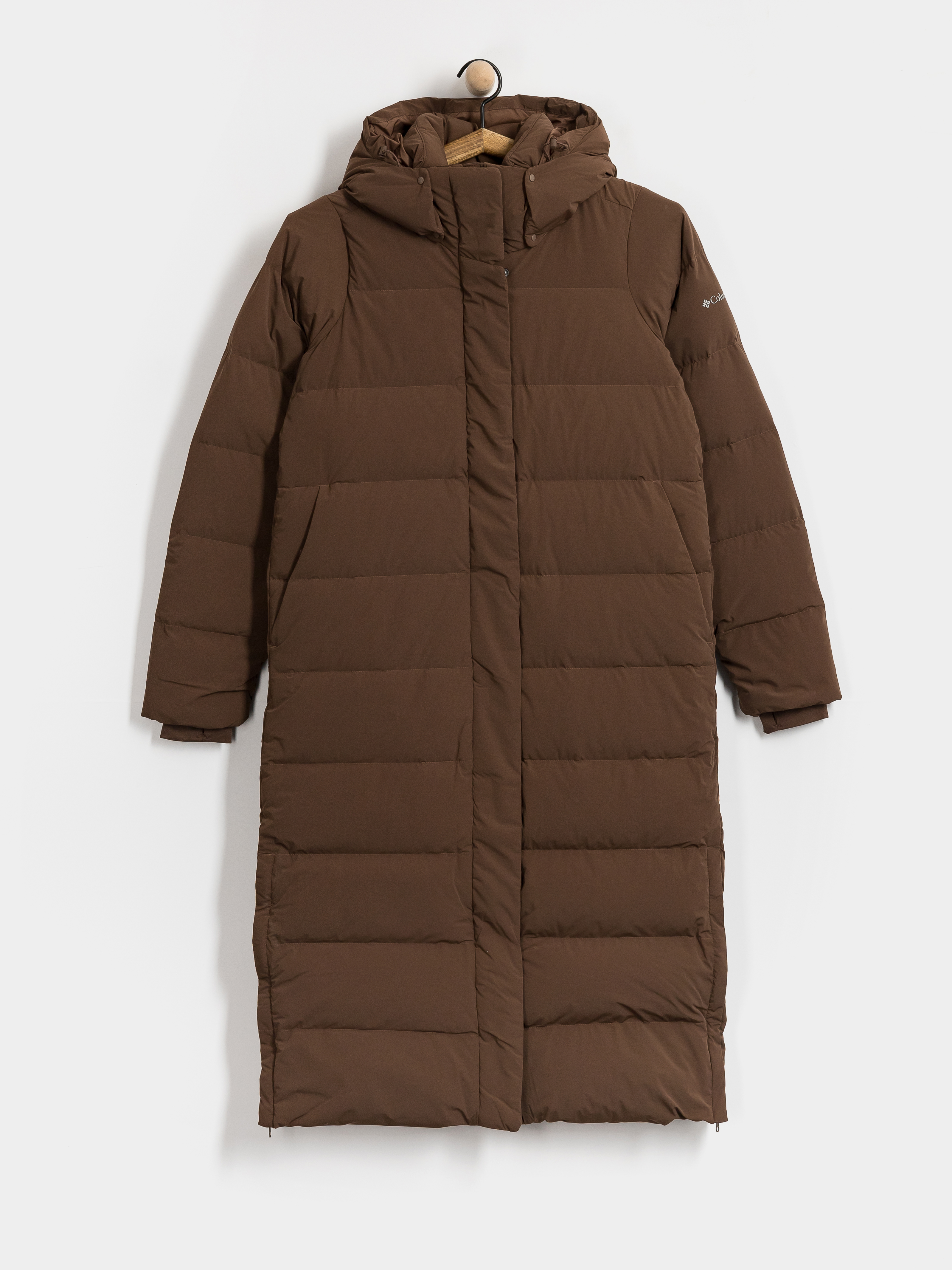 Columbia Jacket Amaze Puff Long Hooded Wmn (tobacco)
