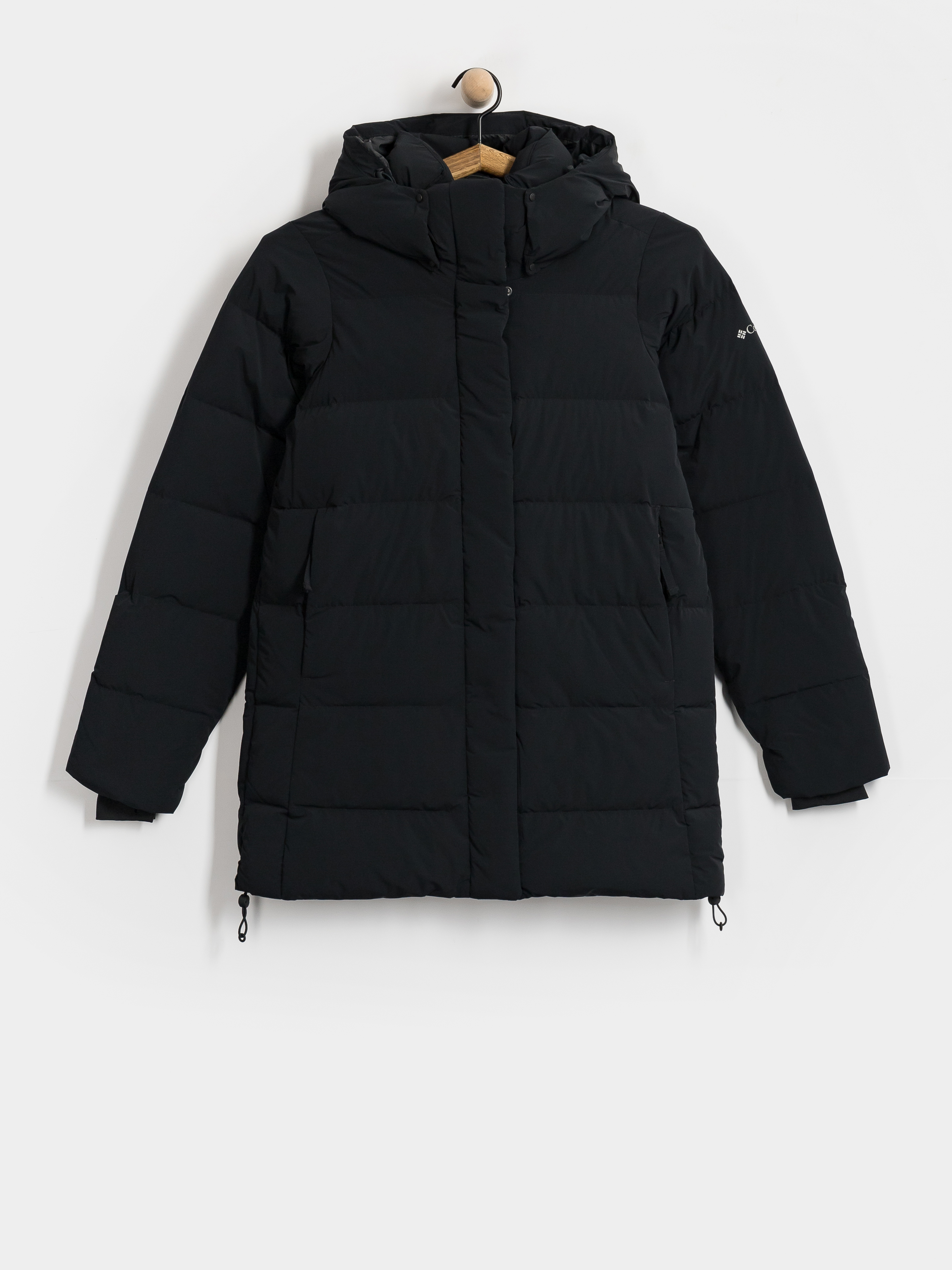 Columbia Jacke Amaze Puff Mid Hooded Wmn (black)