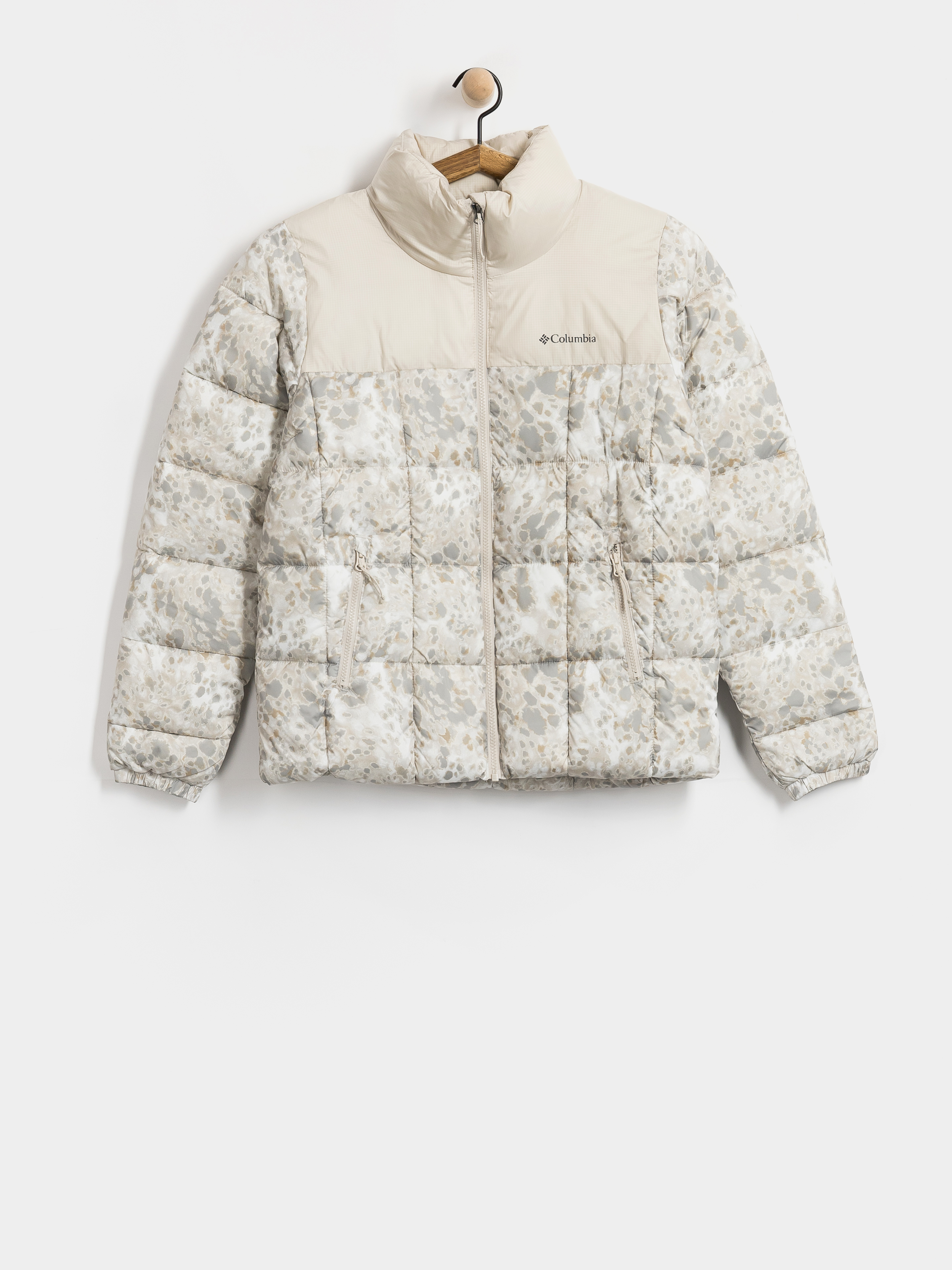 Columbia Jacke Puffect III Printed Wmn (dark stone dyec)