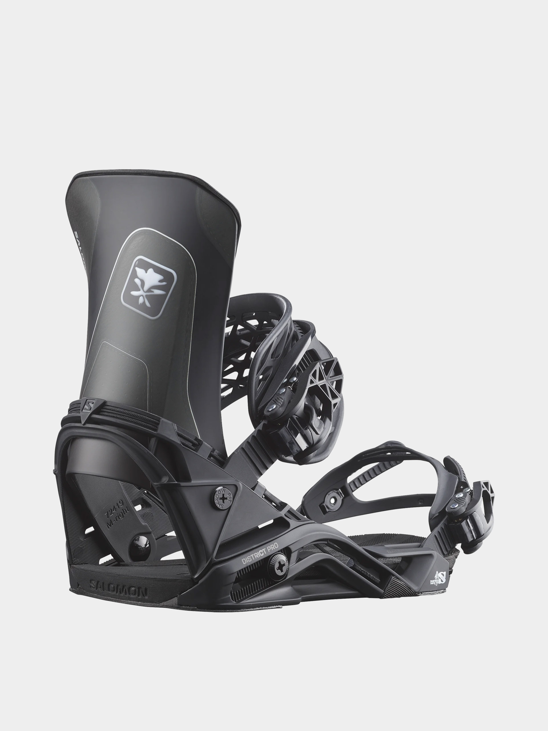 Salomon Snowboard bindings District Pro (black)