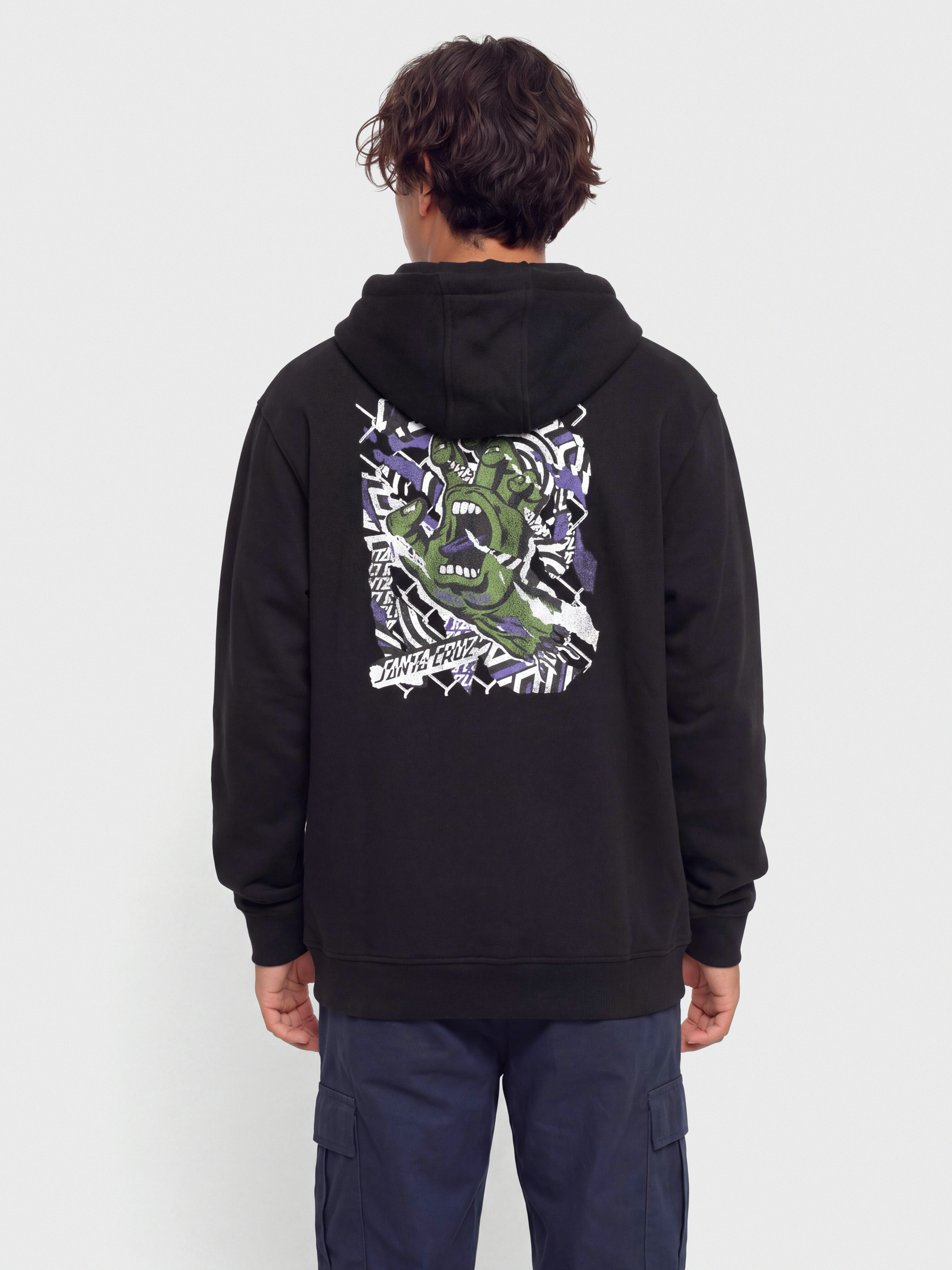 Santa Cruz Damaged Hand HD Hoodie