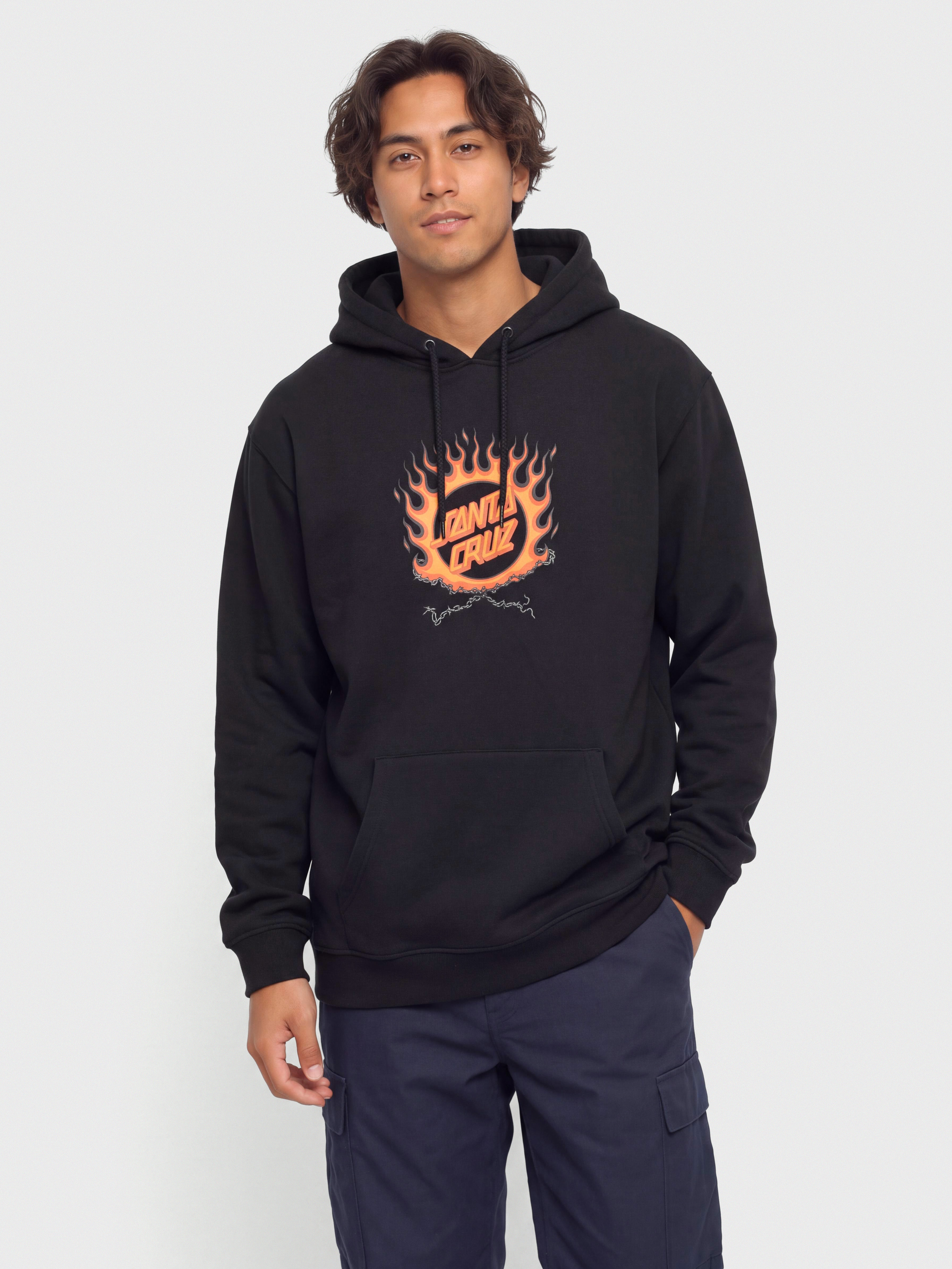 Santa Cruz Forging Dot Centre HD Hoodie (black)