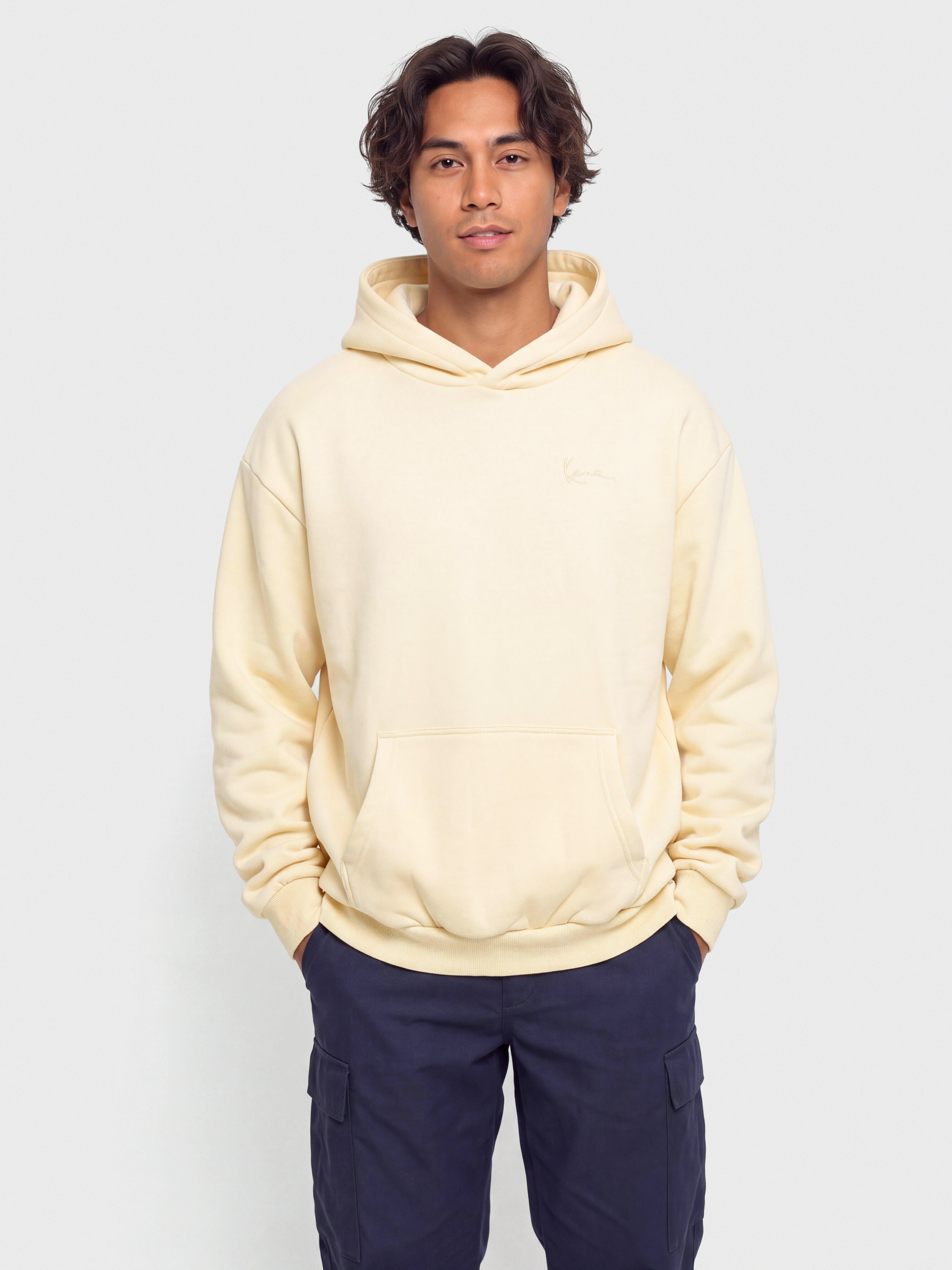 Karl Kani Signature Hoop Oversized HD Hoodie (off white)
