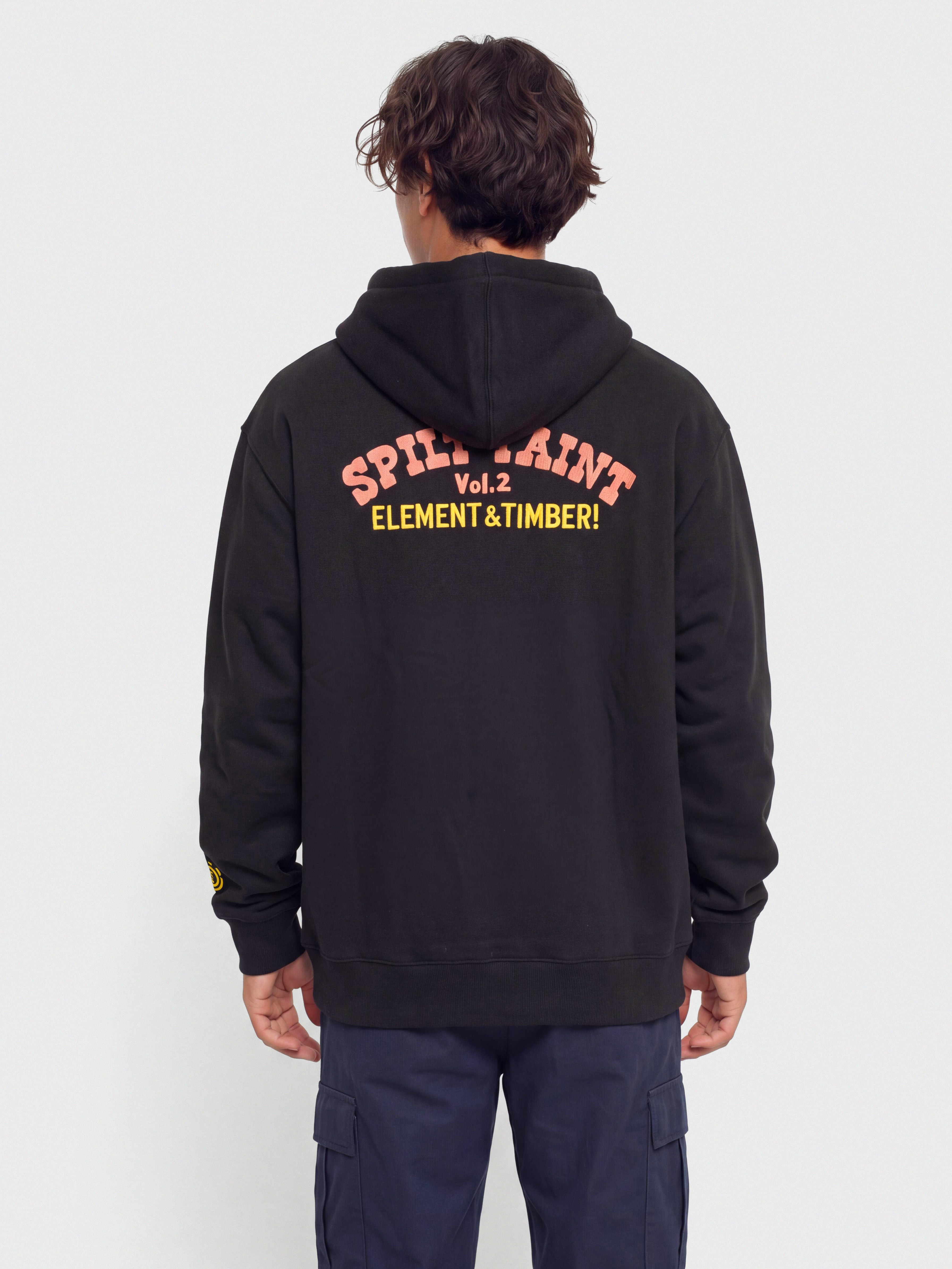 Element Timber Monkey ZHD Hoodie (flint black)