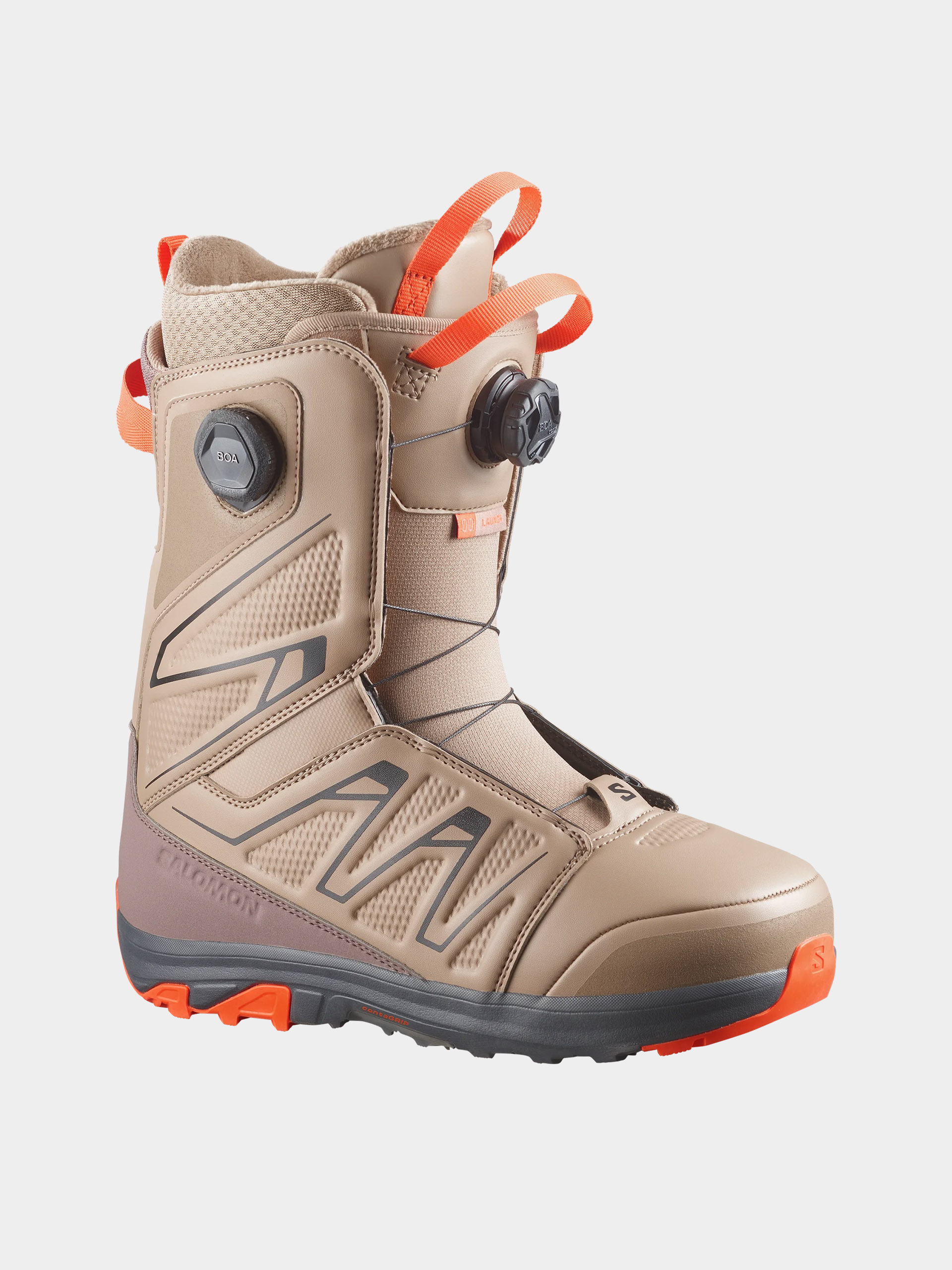 Herren Salomon Snowboard Schuhe Launch Boa Sj (kelp/brown lentil)