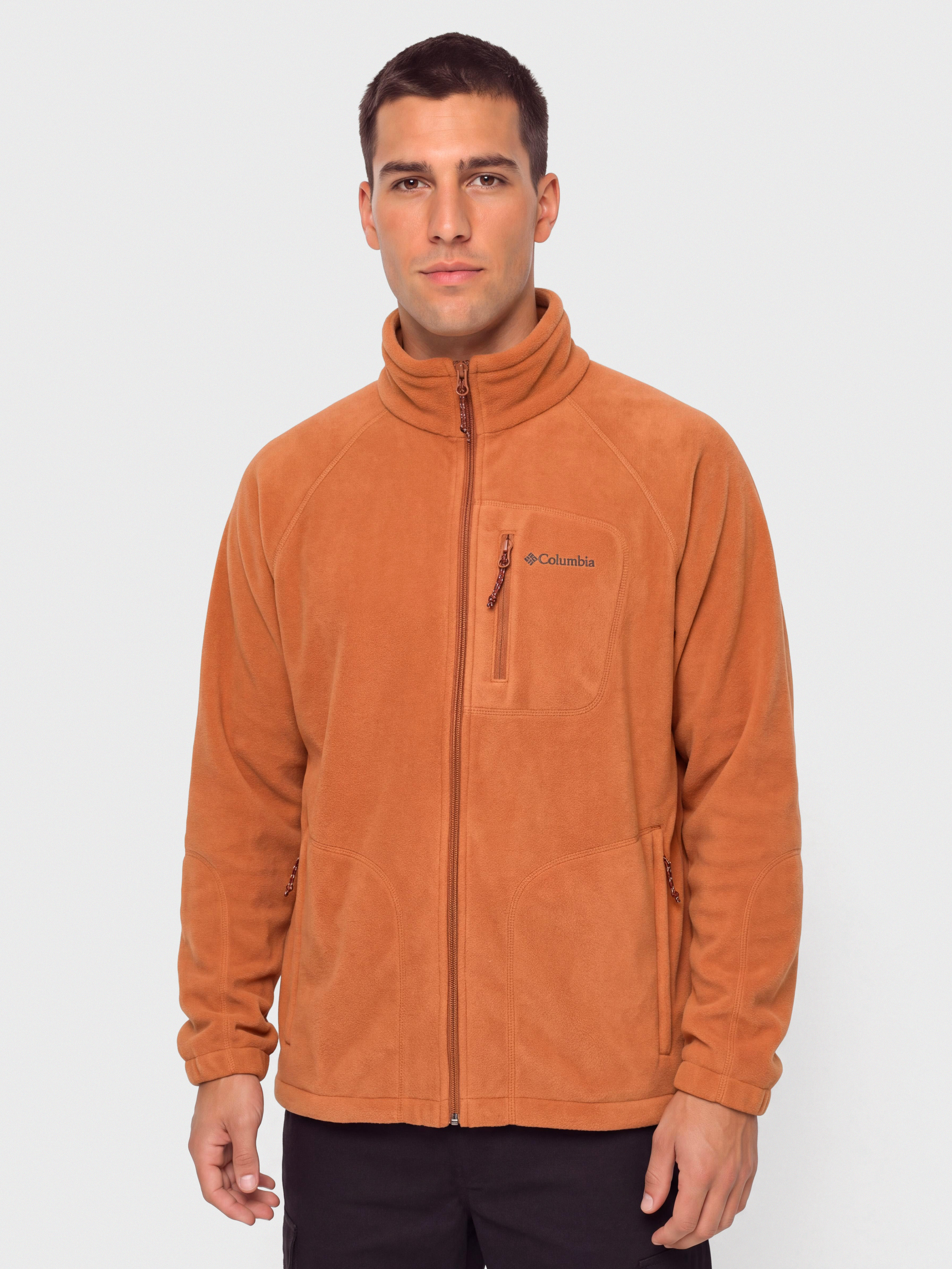 Columbia Fast Trek II Full Zip Fleece  (teak brown)