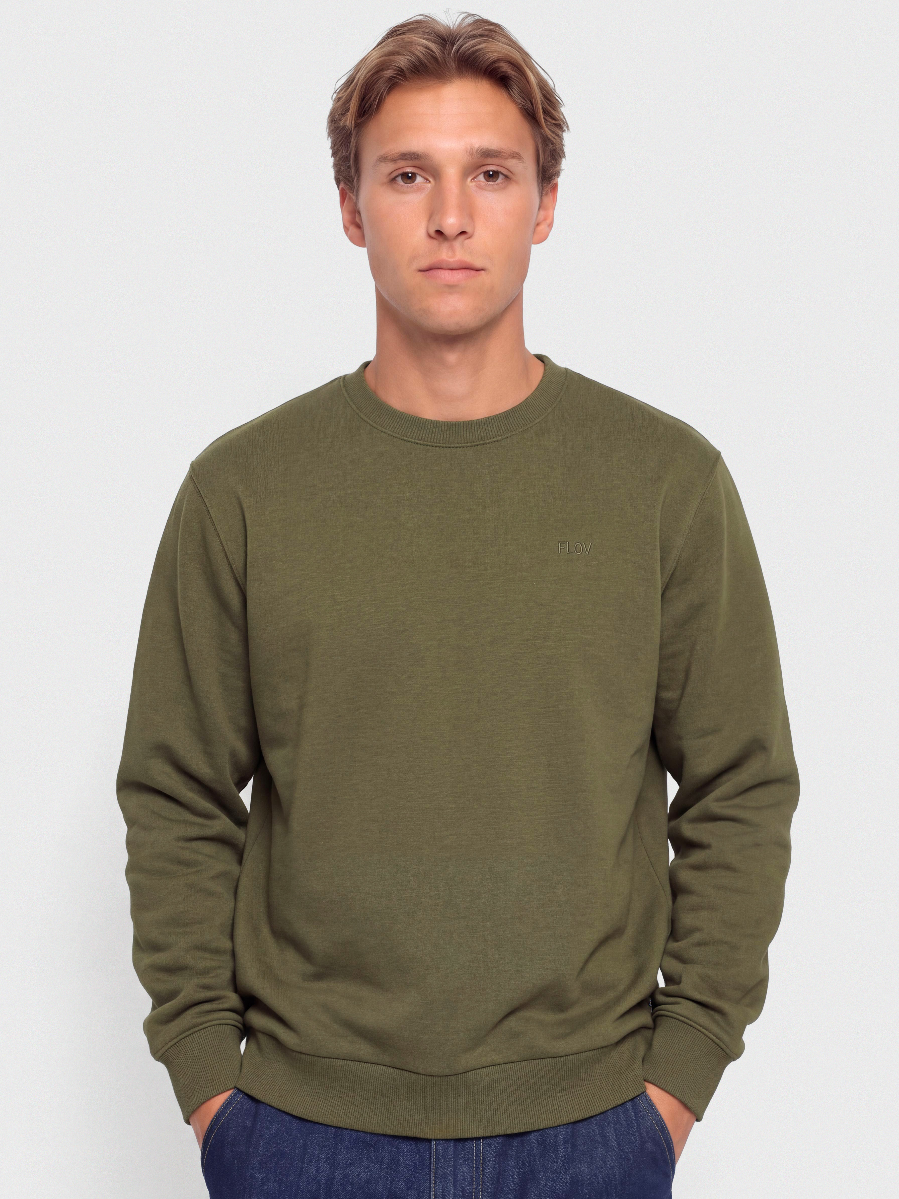 FLOV Sweatshirt Wilton (olive)