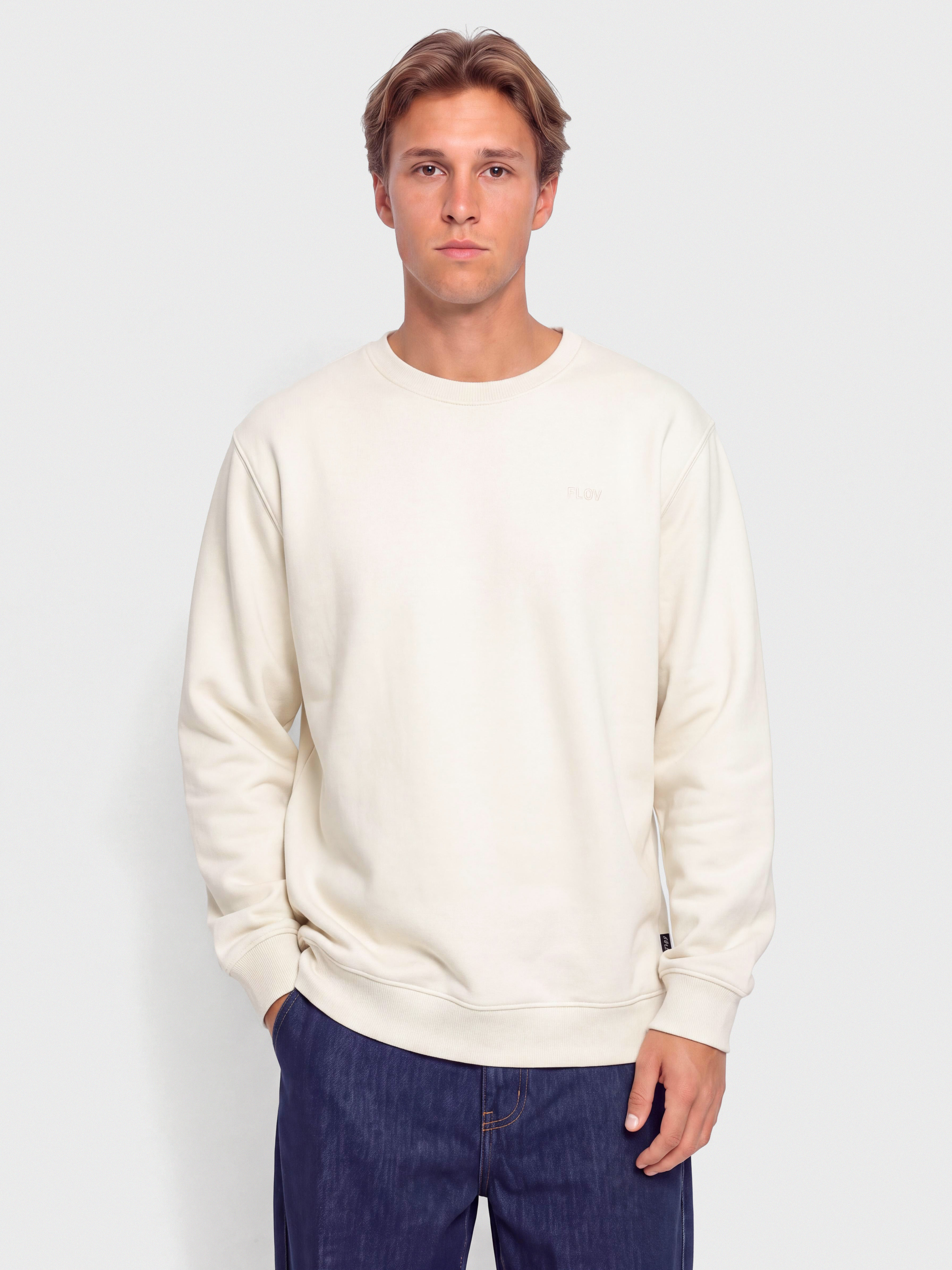 FLOV Sweatshirt Wilton (light grey/light grey)