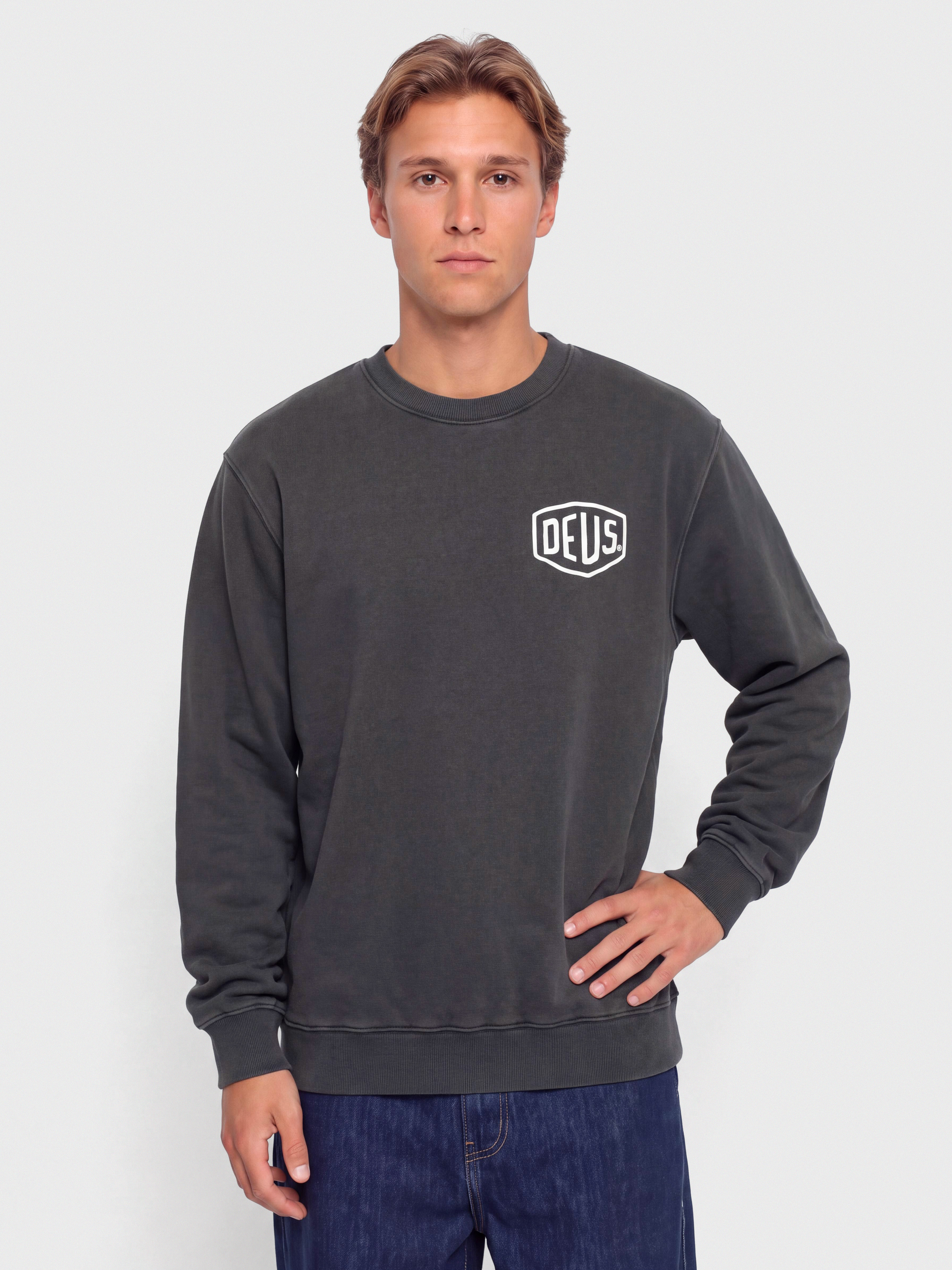 Deus Ex Machina Shield Gd Crew Sweatshirt