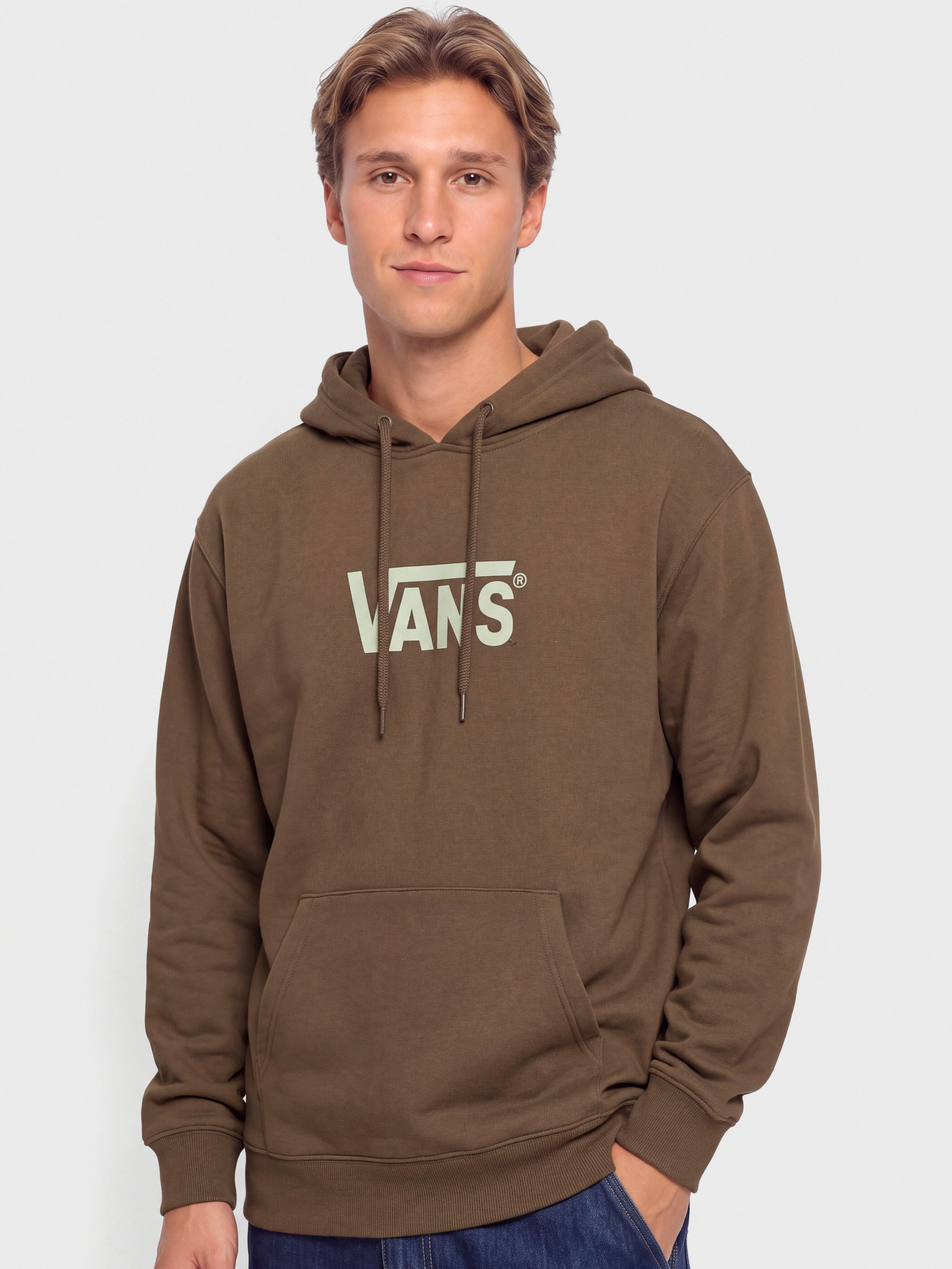 Vans Stretch Logo HD Sweatshirt (vintage cocoa)