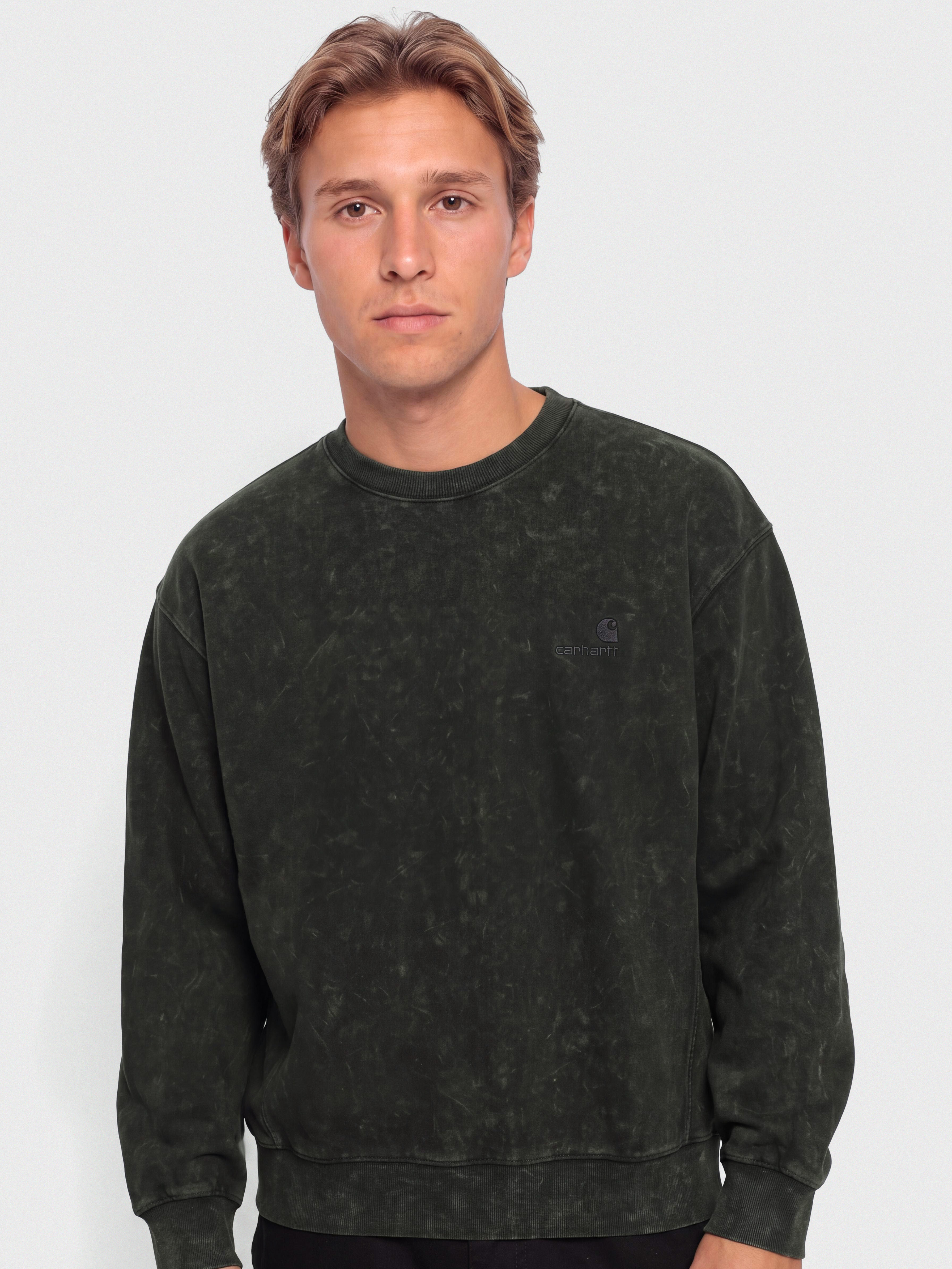 Carhartt WIP Lambert Sweatshirt (raven/moon wash)