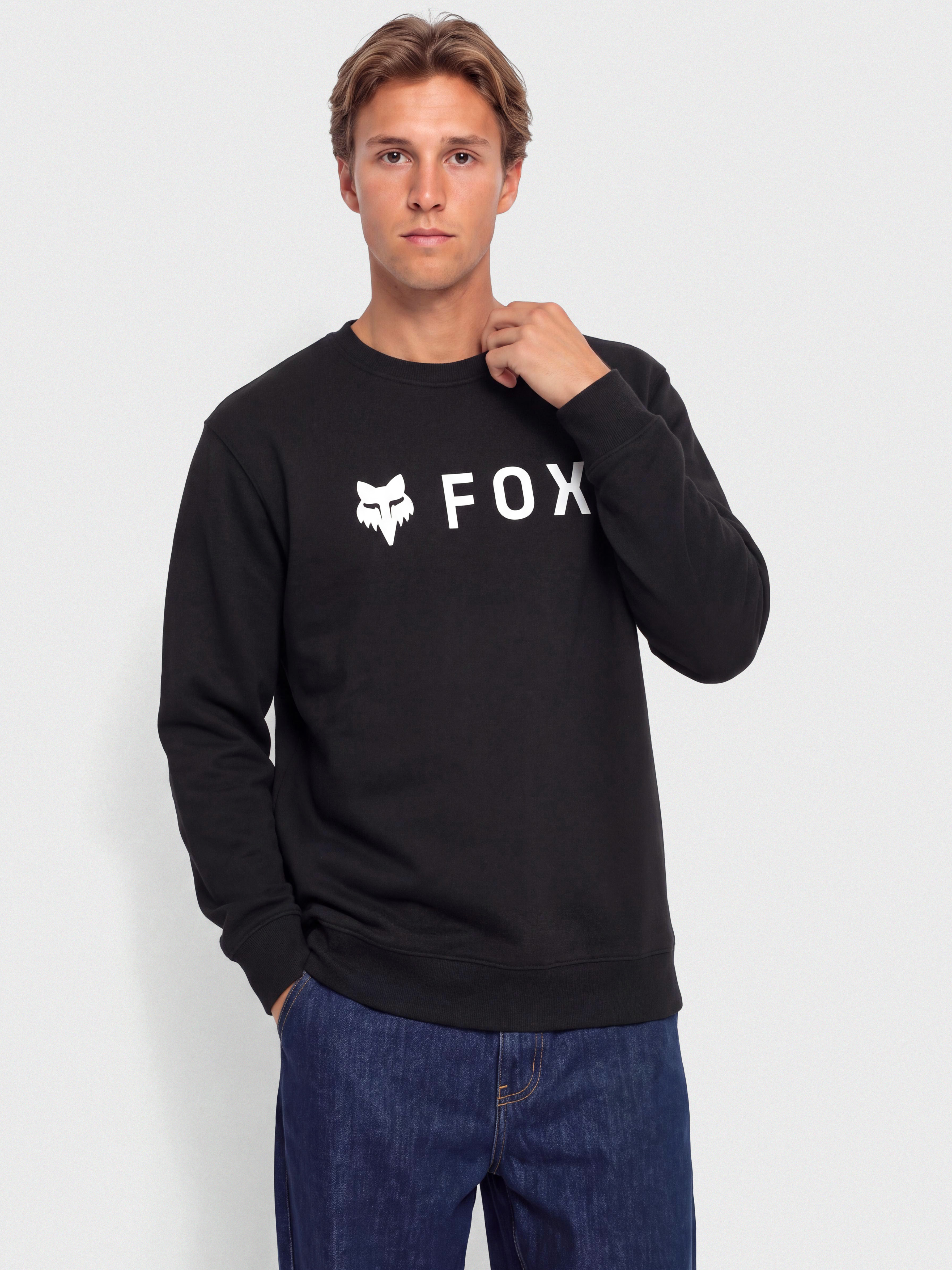 Fox Sweatshirt Absolute Crew (black)