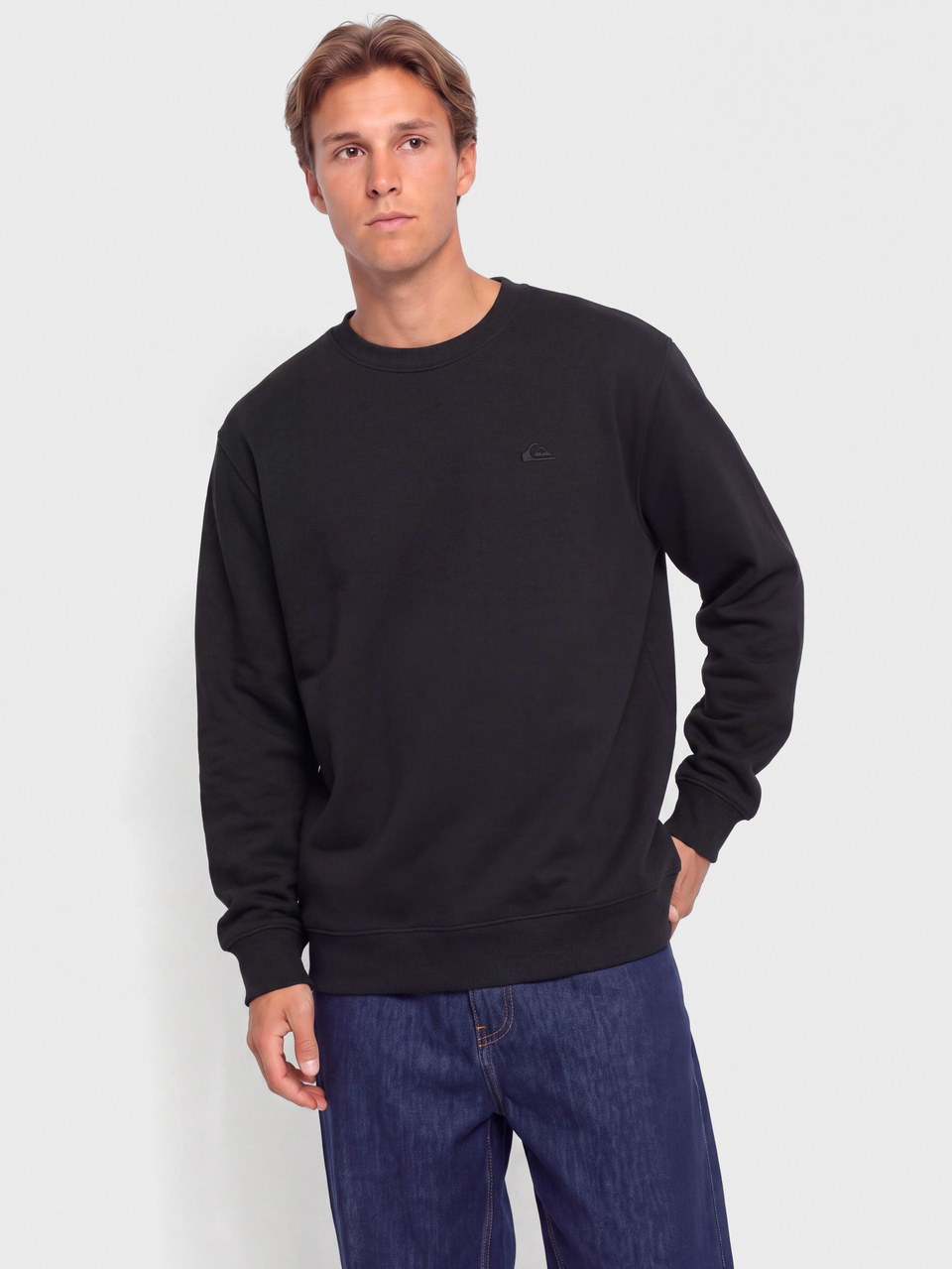 Quiksilver Salt Water Crew Sweatshirt (black)