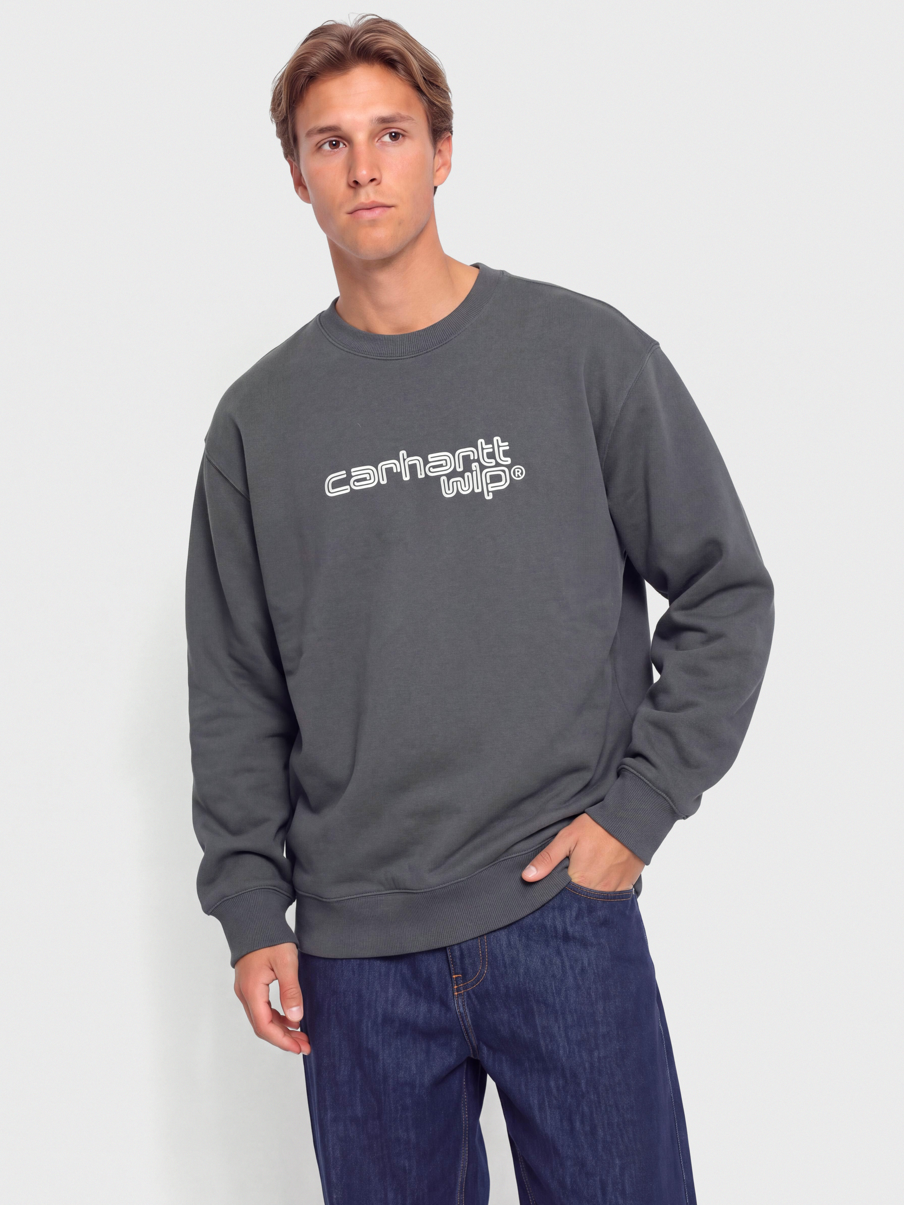 Carhartt WIP Wireless Sweatshirt (styx/wax)