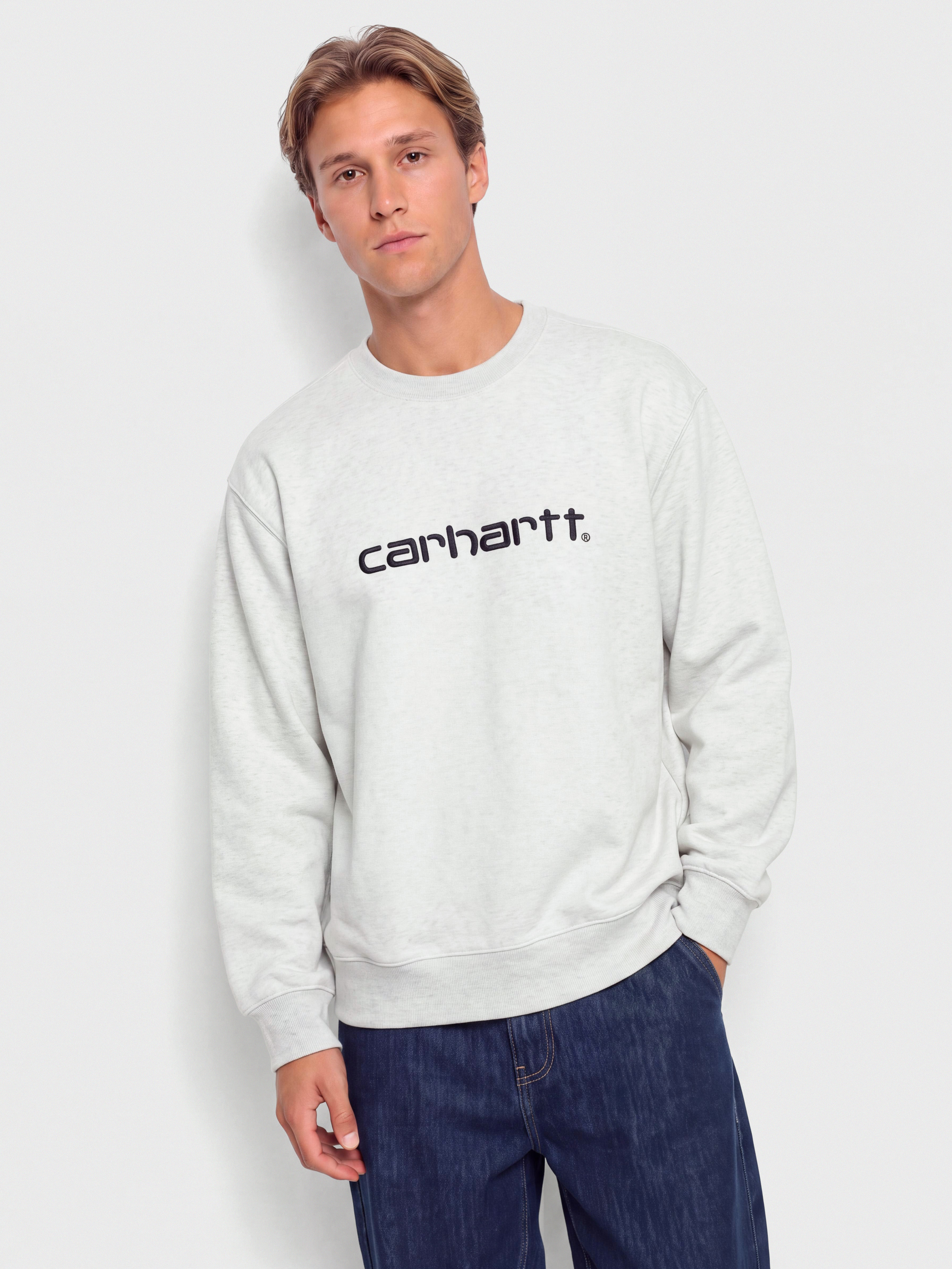 Carhartt WIP Carhartt Sweatshirt (ash heather/graphite)