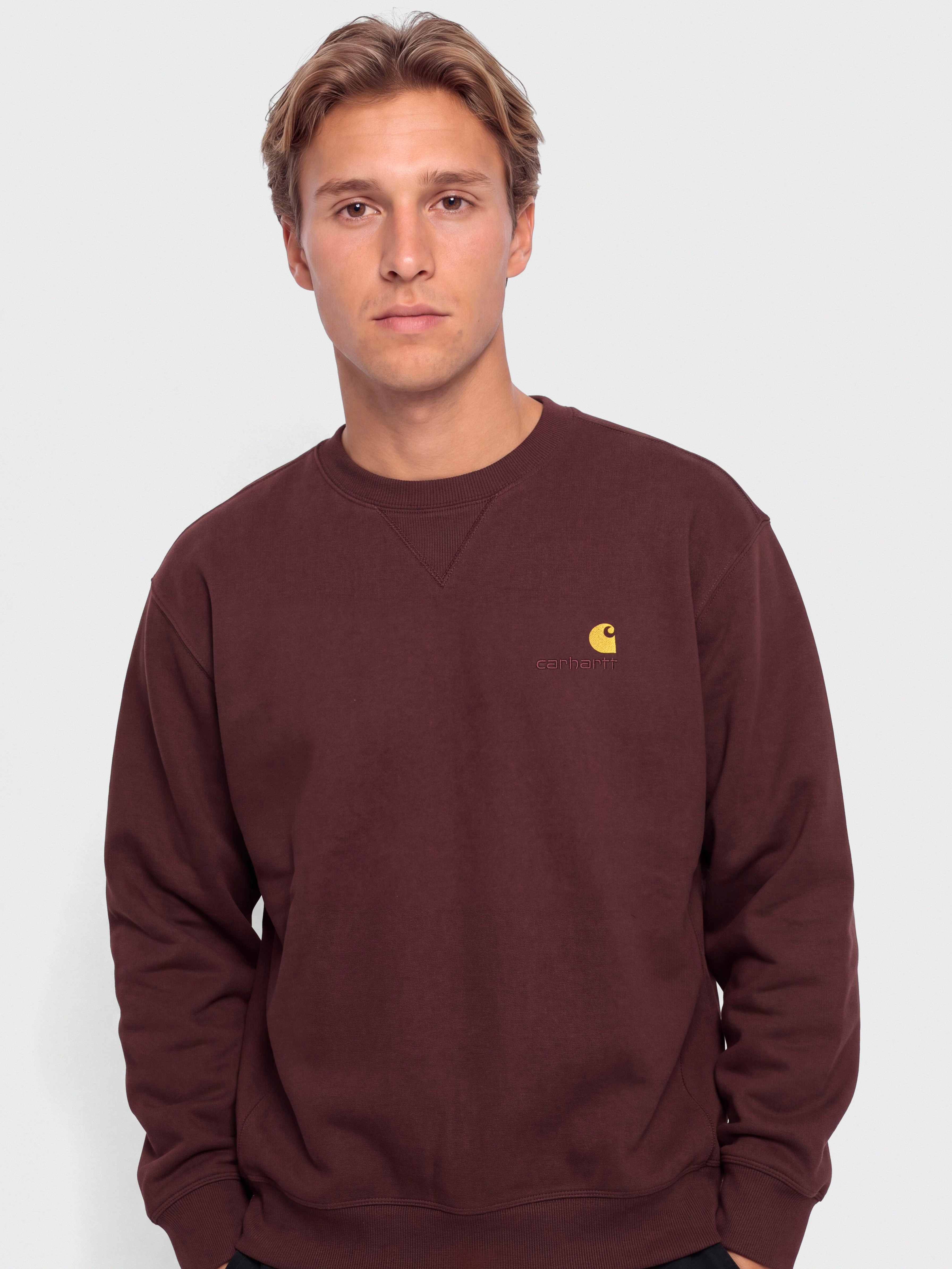 Carhartt WIP Sweatshirt American Script (amarone)