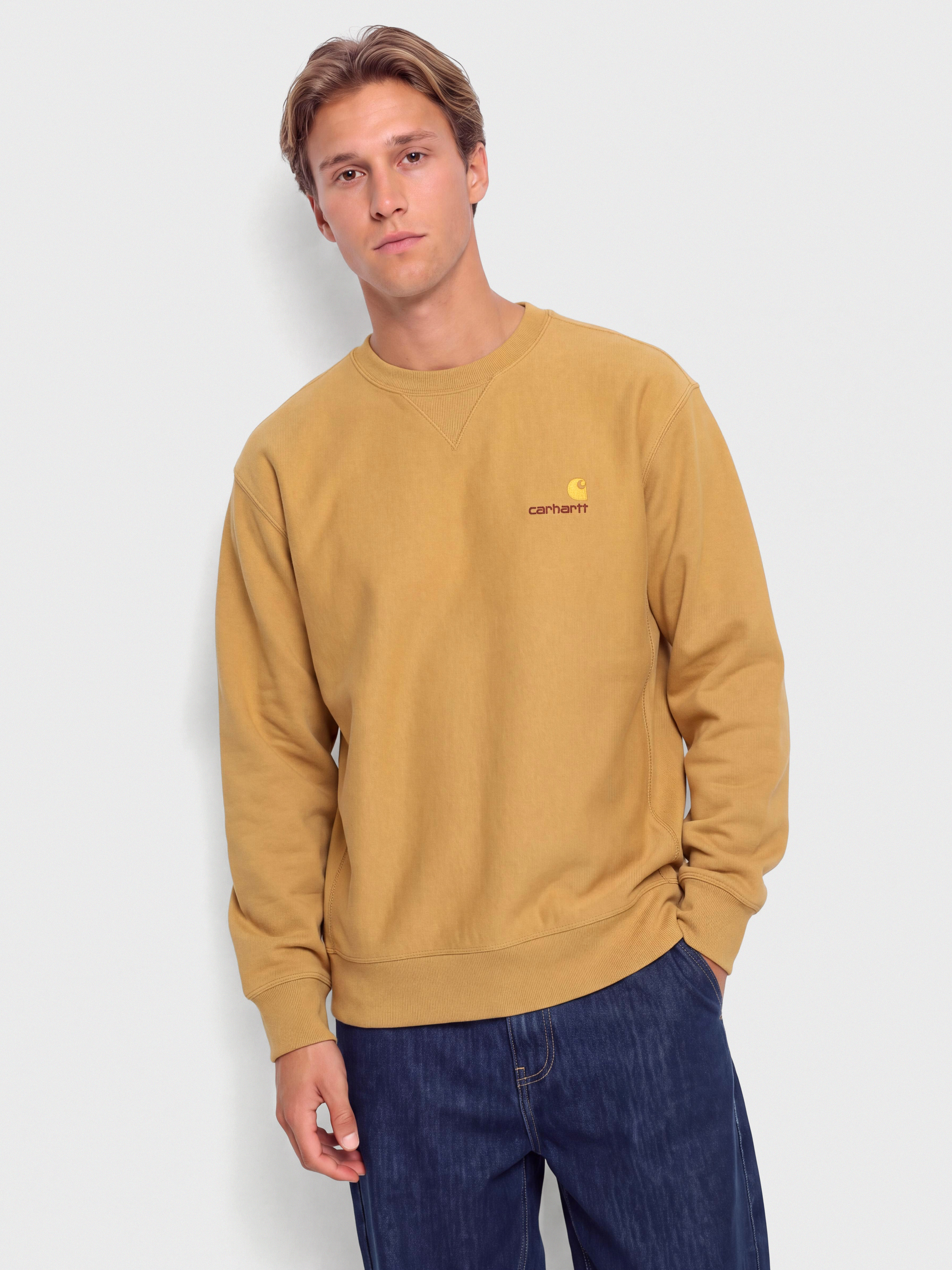 Carhartt WIP Sweatshirt American Script (wip dusty h)