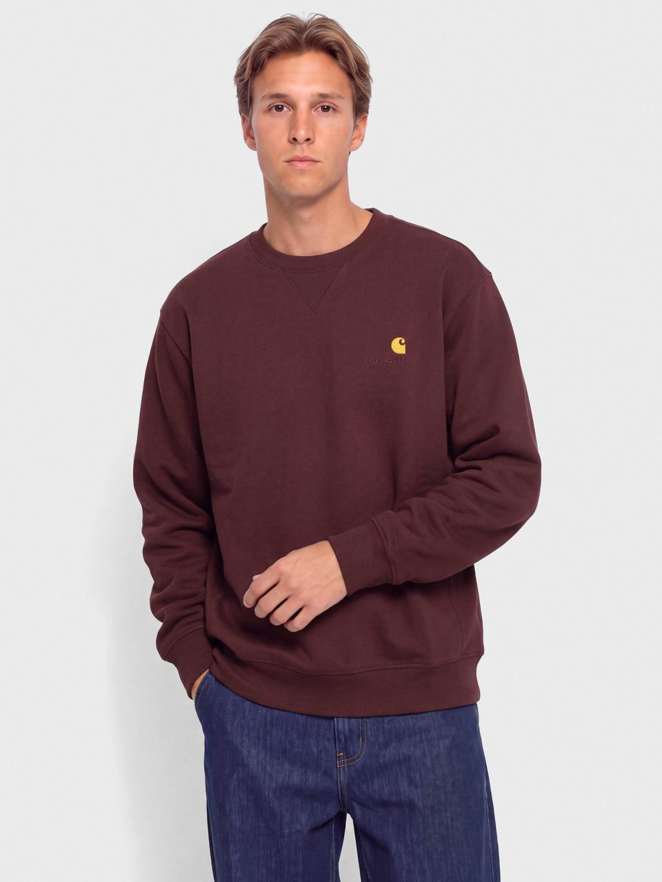 Carhartt WIP Sweatshirt American Script (amarone)