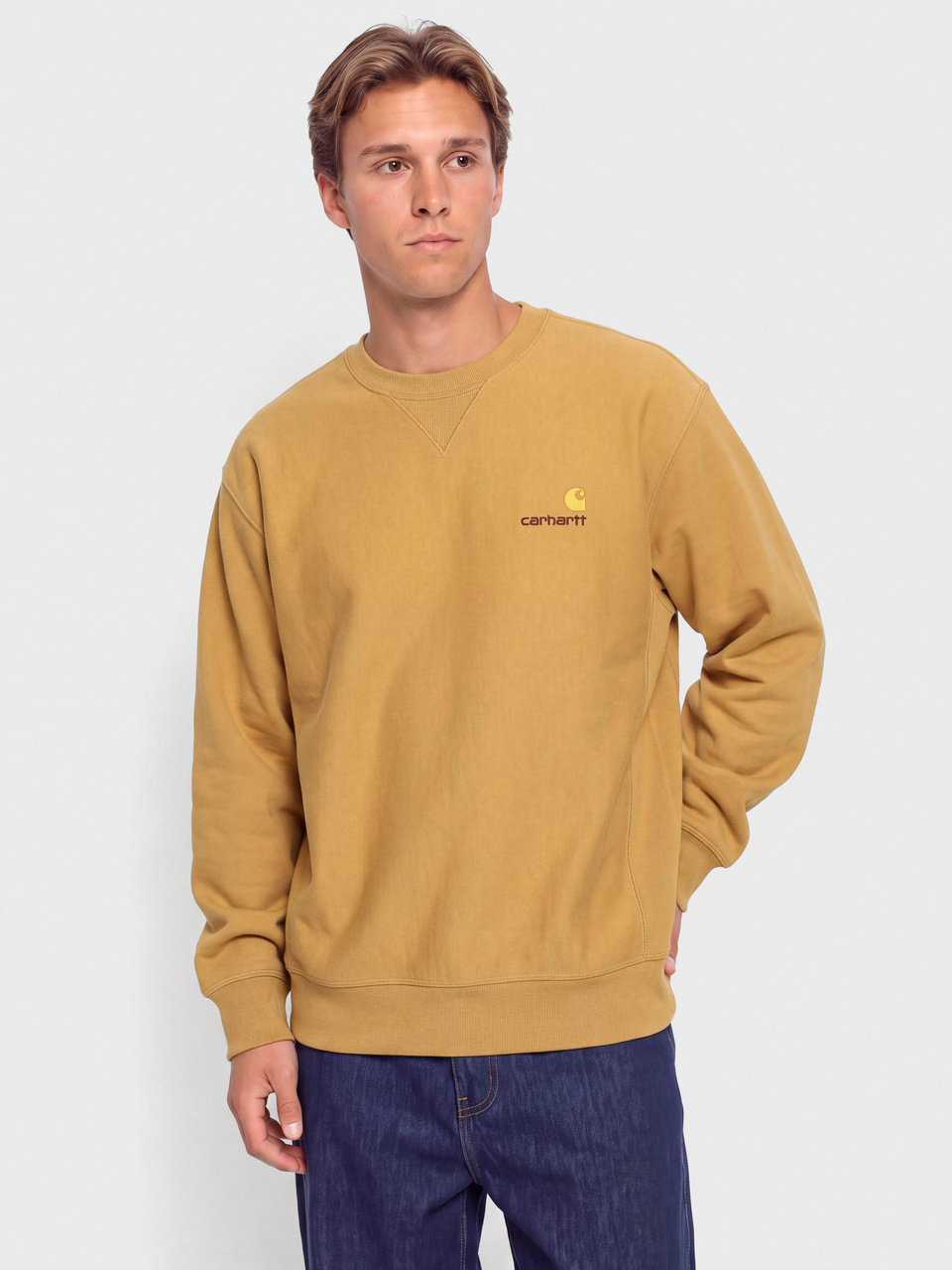 Carhartt WIP Sweatshirt American Script (wip dusty h)
